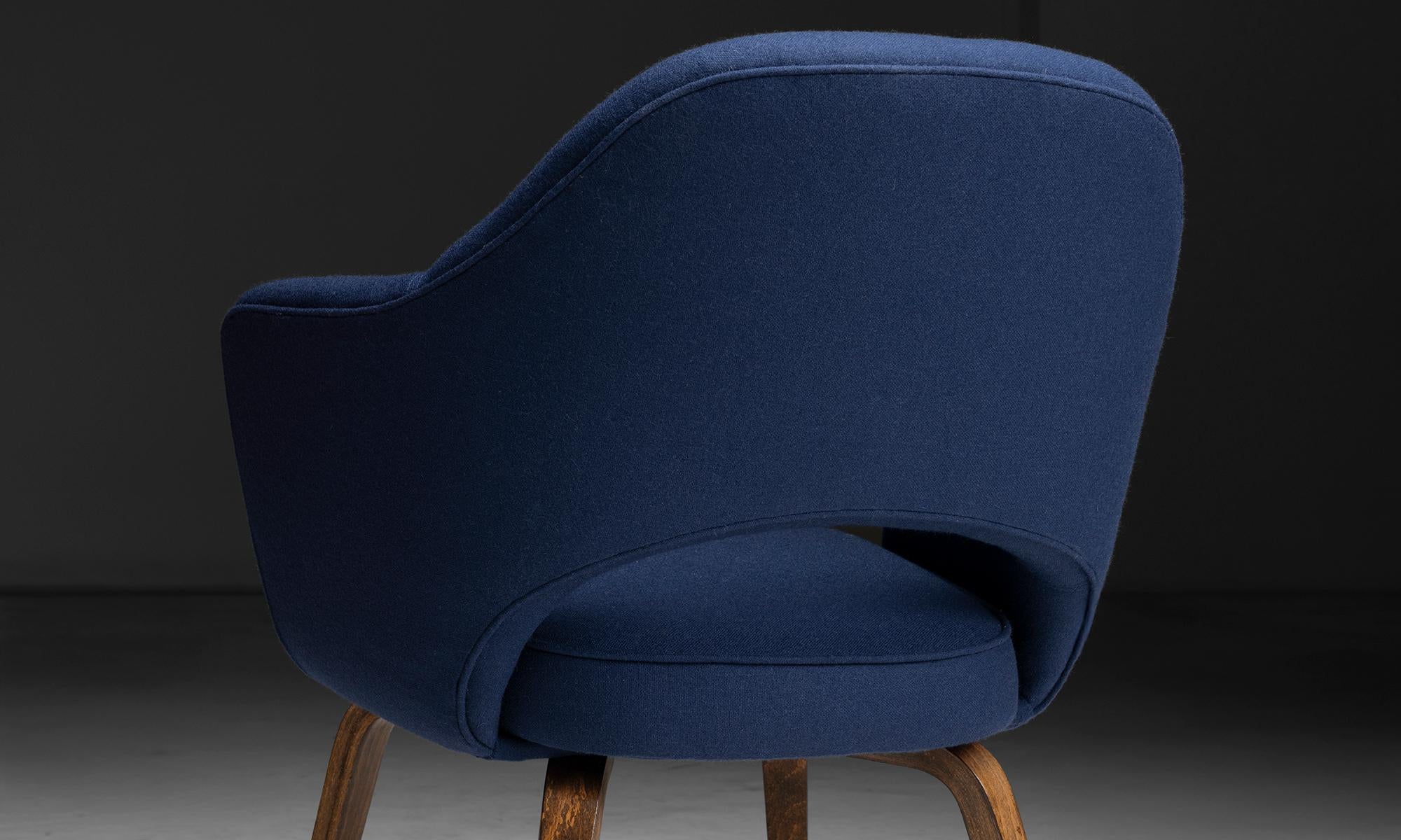 Sedie da pranzo di Eero Saarinen in lana, USA circa 1980 in vendita 6