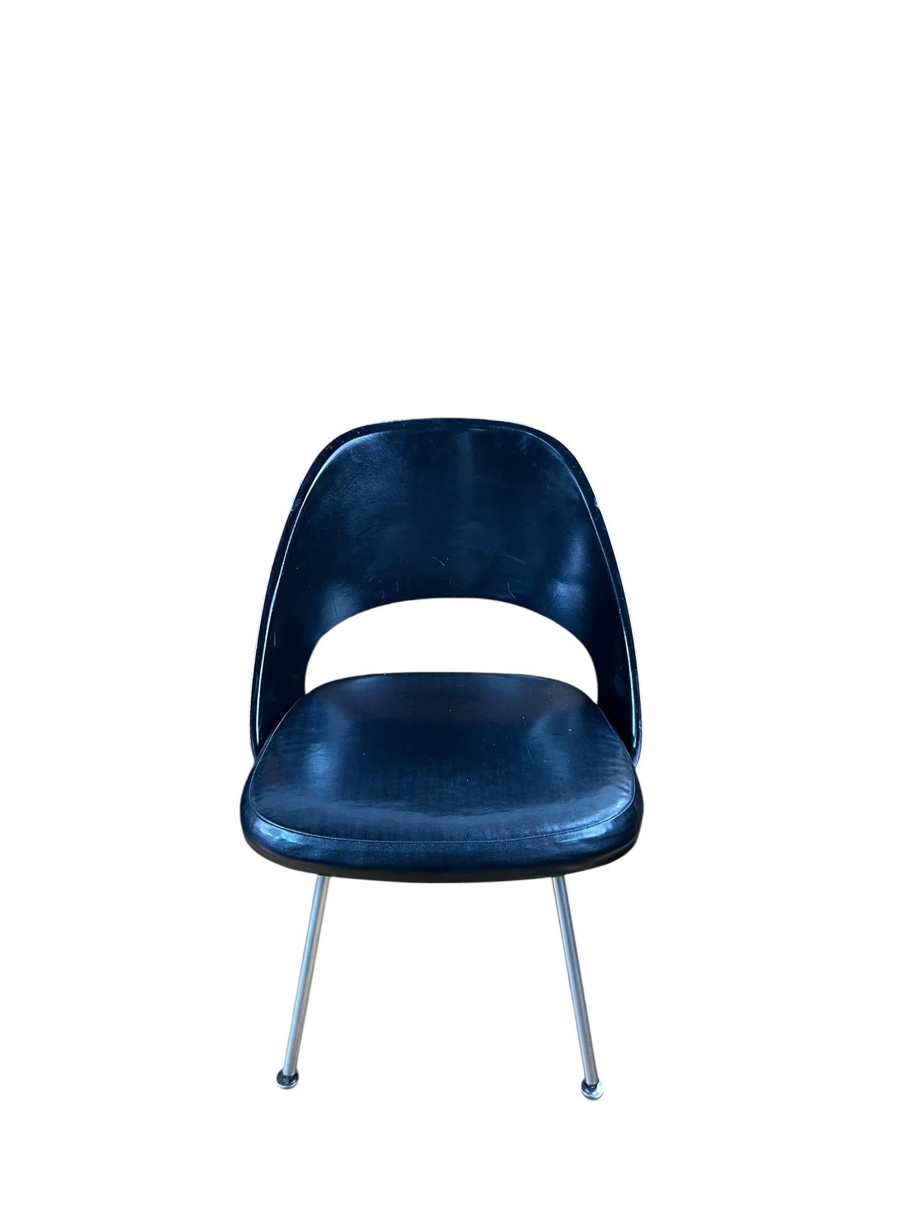 Chaises de salle à manger Eero Saarinen Model No 72 by Knoll 1960s - Lot de 10 en vente 3