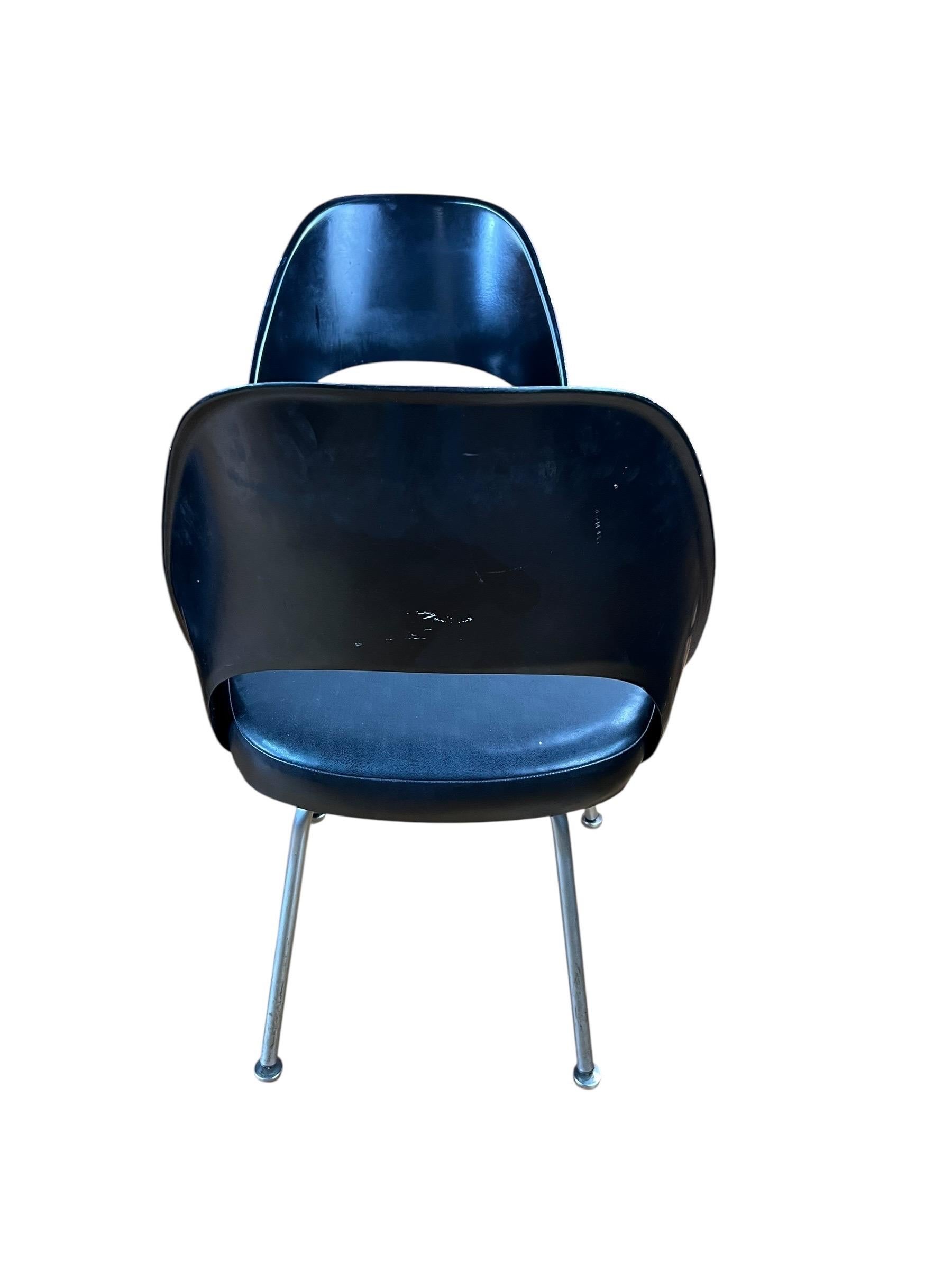 Chaises de salle à manger Eero Saarinen Model No 72 by Knoll 1960s - Lot de 10 en vente 1