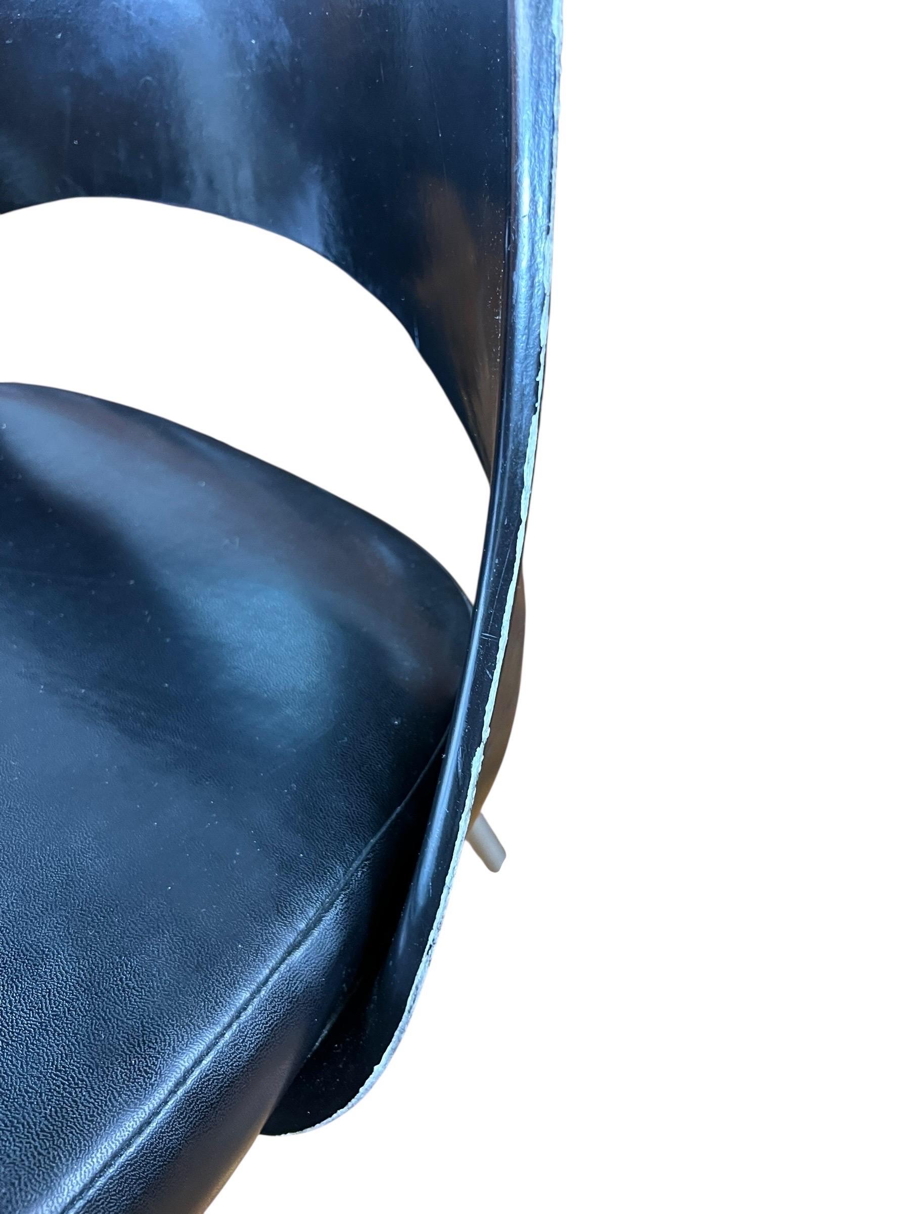 Chaises de salle à manger Eero Saarinen Model No 72 by Knoll 1960s - Lot de 10 en vente 2