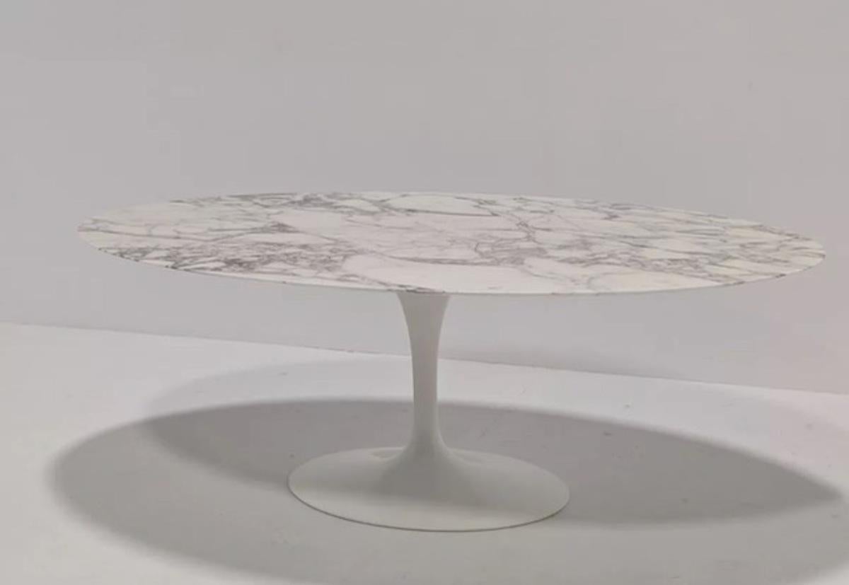 Marble Eero SAARINEN - Edition KNOLL TULIP oval table