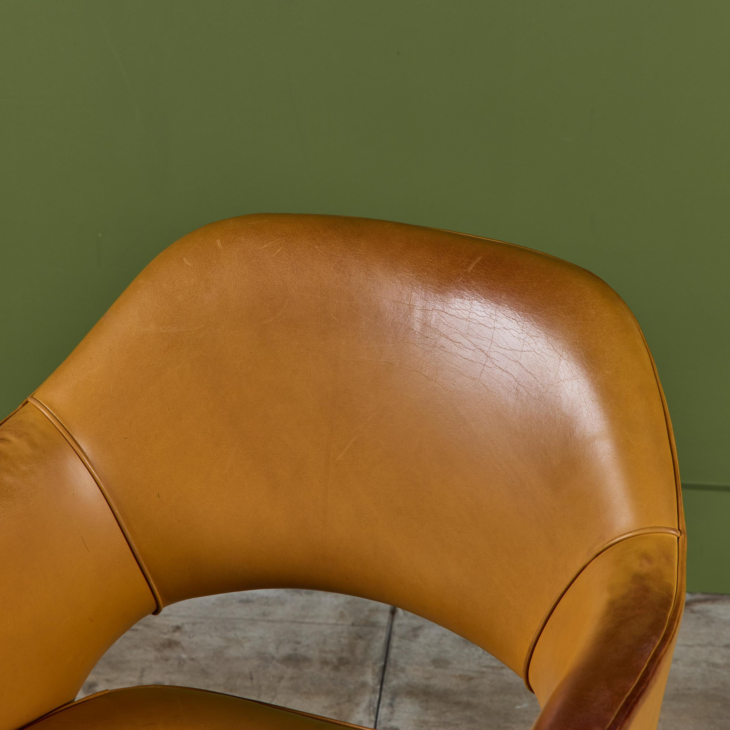 Fauteuil en cuir 