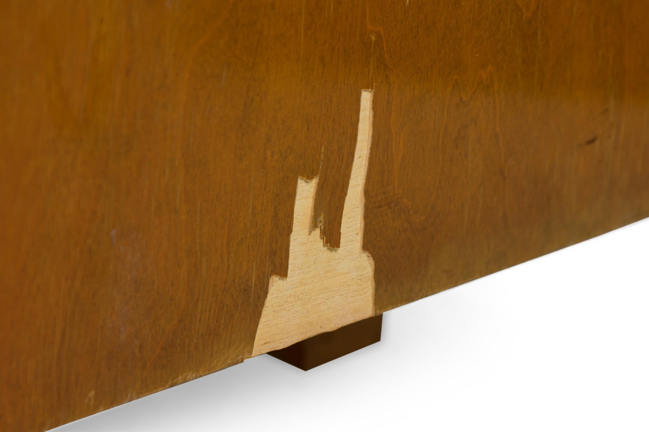 Eero Saarinen Finnish Modern Inlaid Birch and Maple Sideboard Dresser For Sale 6