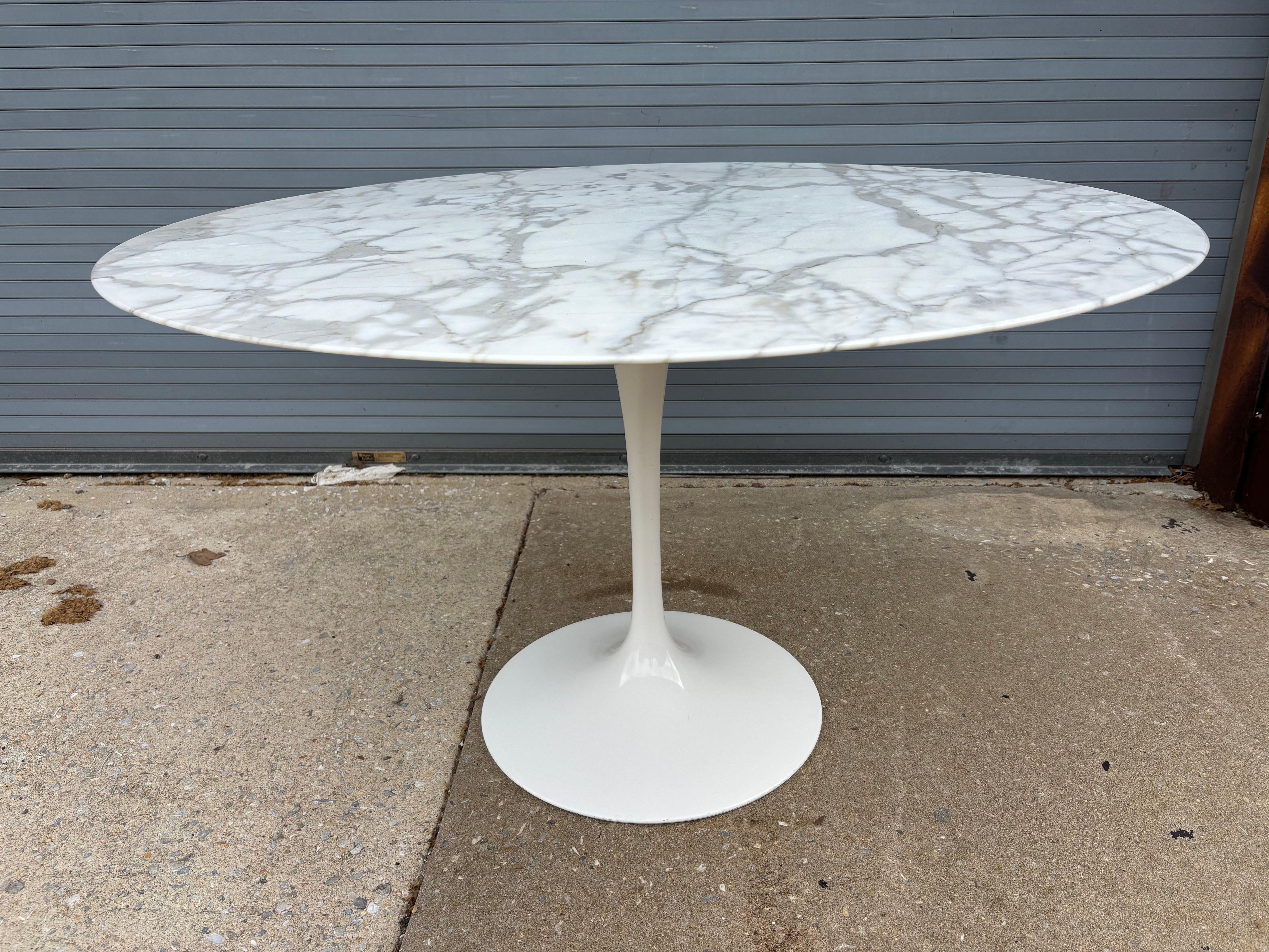 Table en marbre Eero Saarinen pour Knoll 47 1
