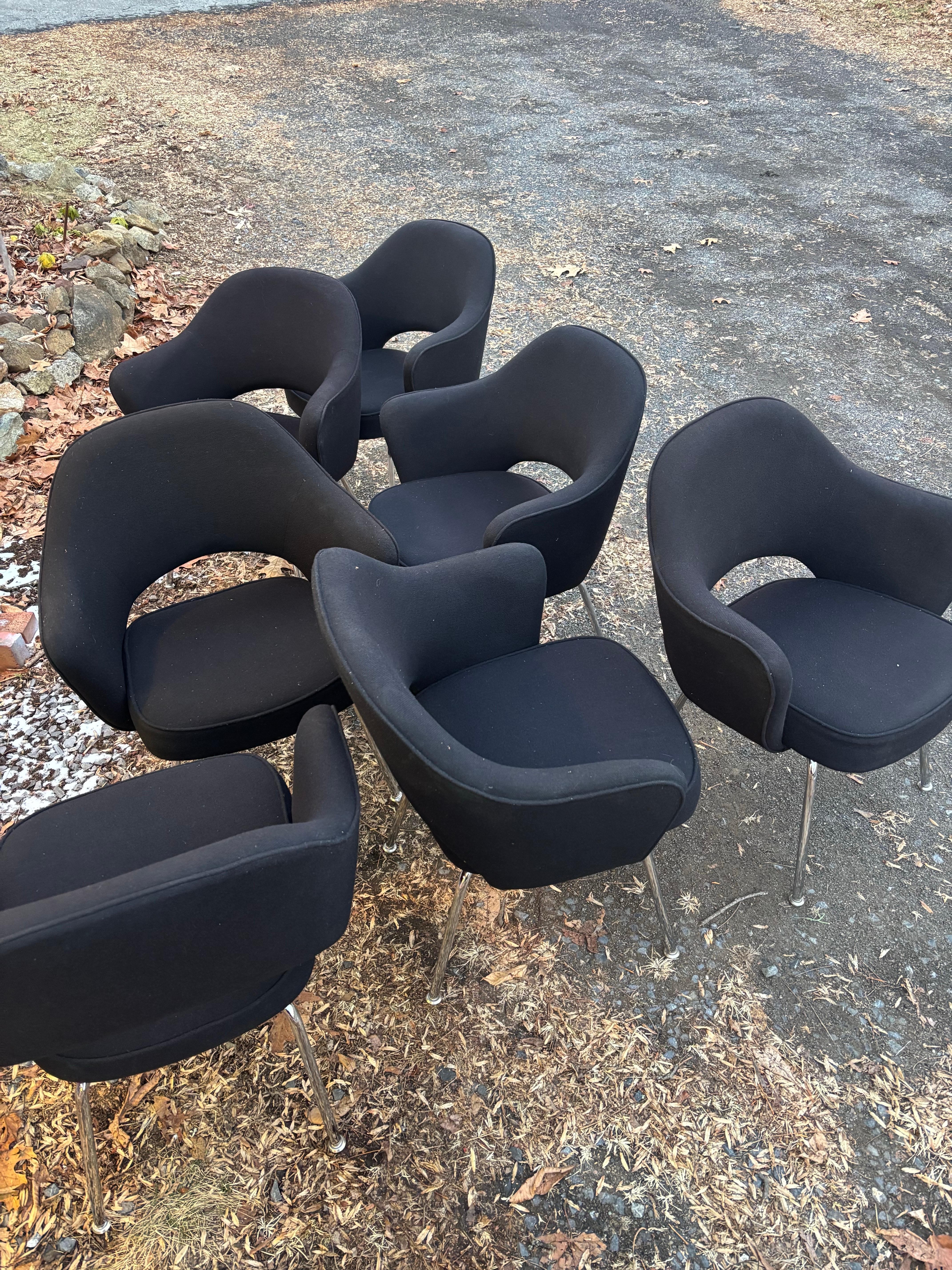 Eero Saarinen per Knoll Poltrone Executive Set di 4/ 2 SET disponibili! in vendita 1