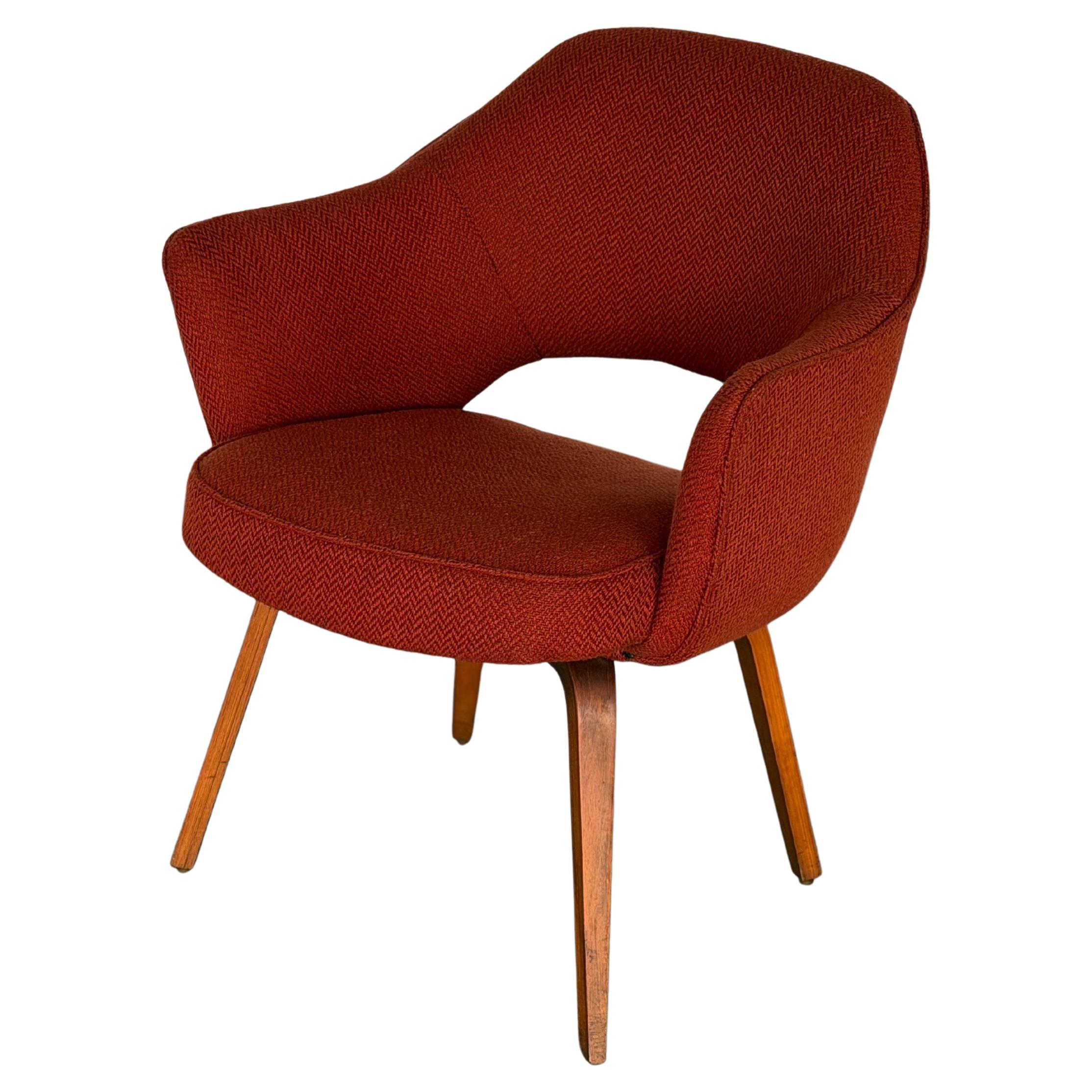 Eero Saarinen for Knoll Executive Armchair with Wood Legs - All Original