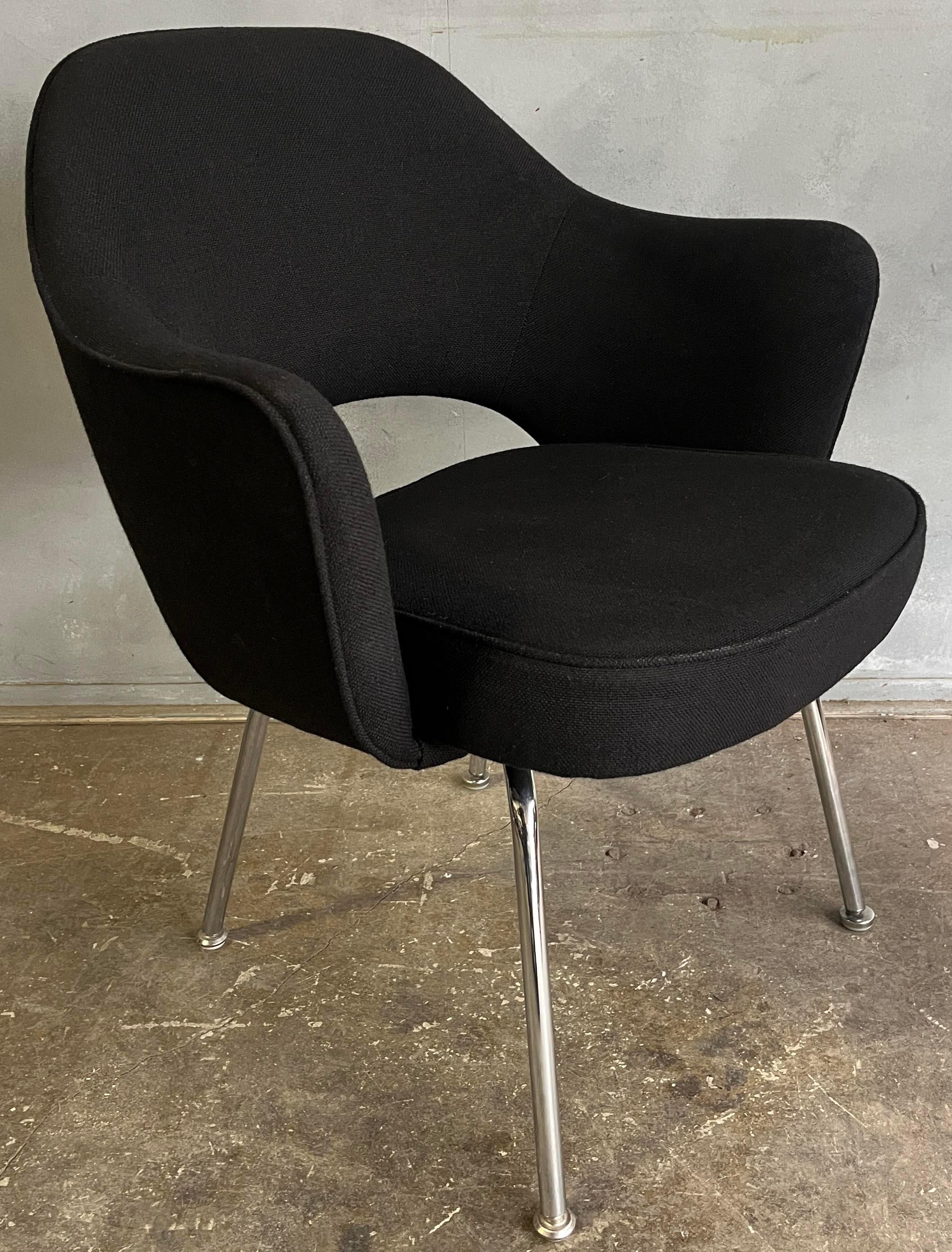 Metallo Eero Saarinen per Knoll Sedie Executive/Pranzo Up&Up in vendita