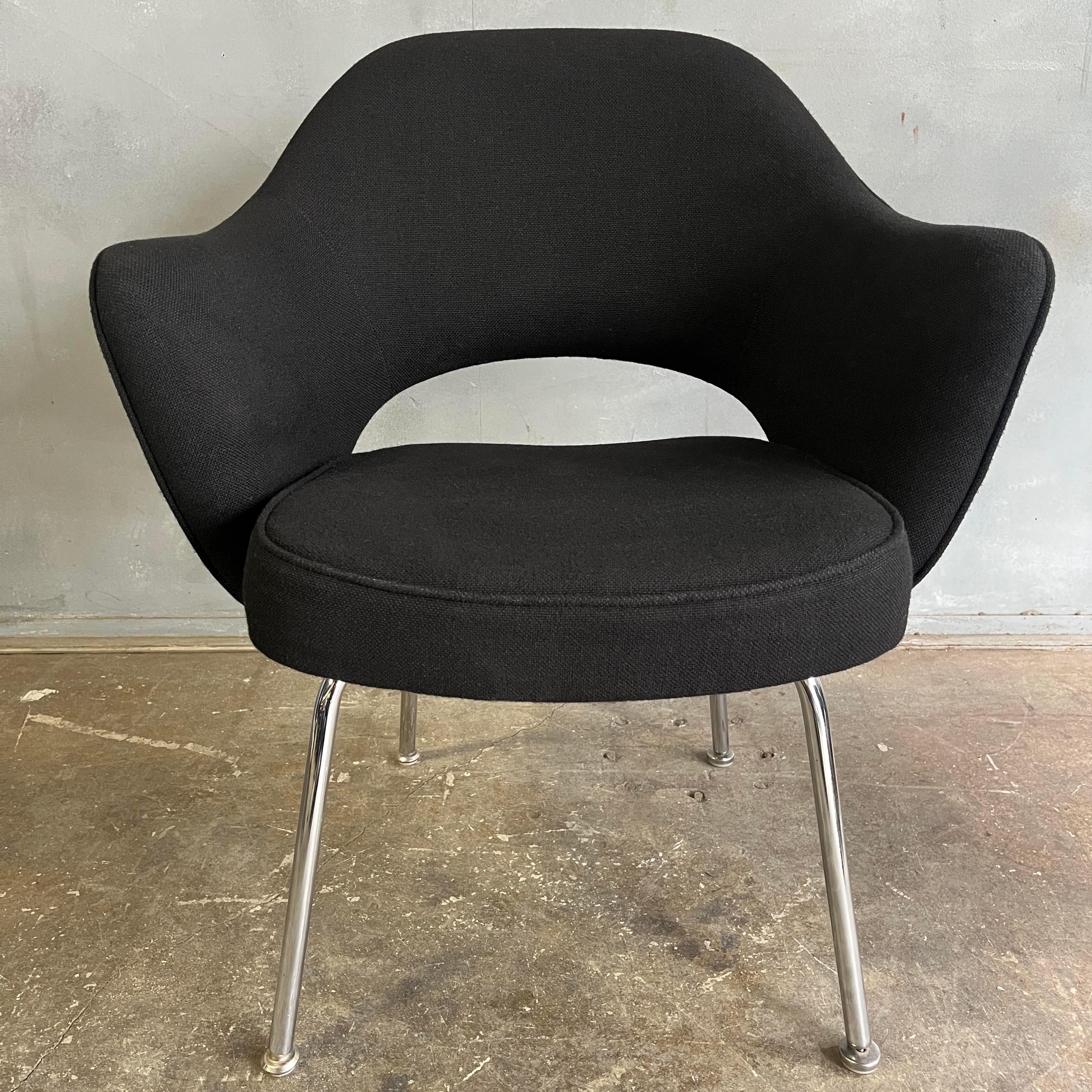 Eero Saarinen per Knoll Sedie Executive/Pranzo Up&Up in vendita 2