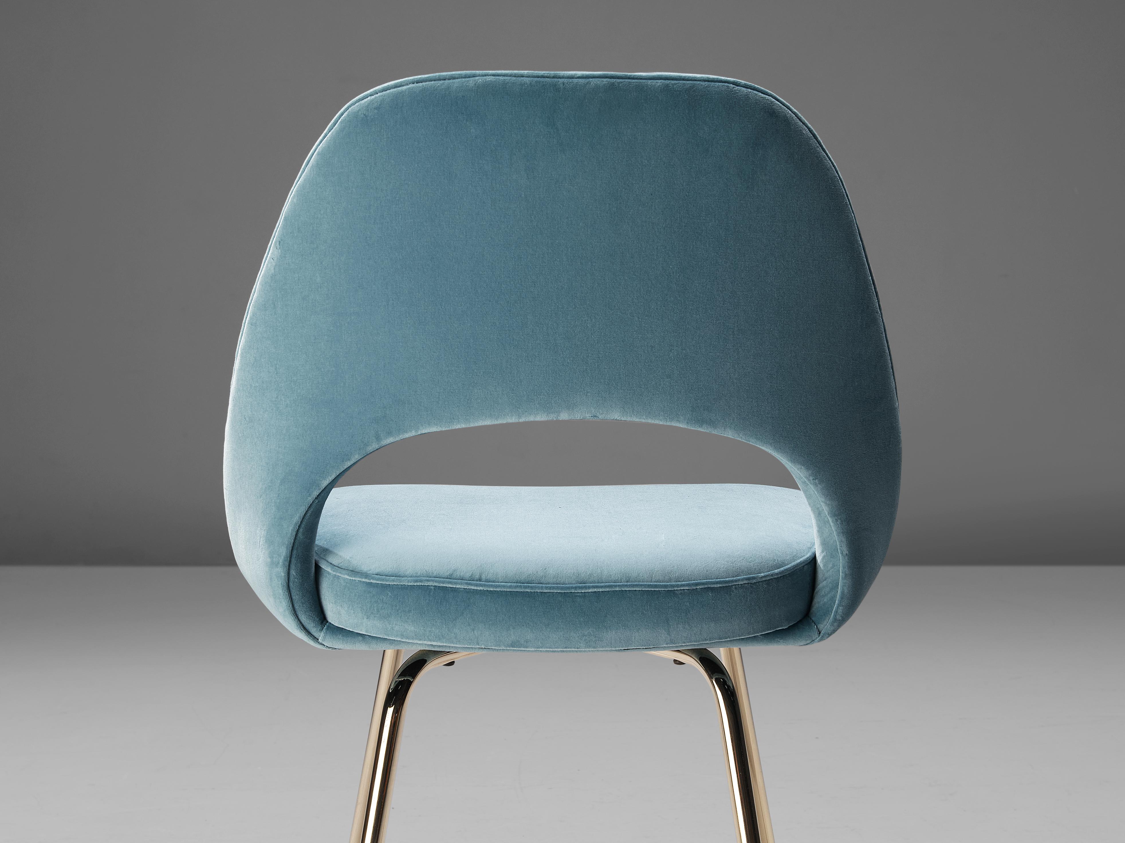 Eero Saarinen for Knoll International Colorful Set of Ten Dining Chairs  In Good Condition For Sale In Waalwijk, NL