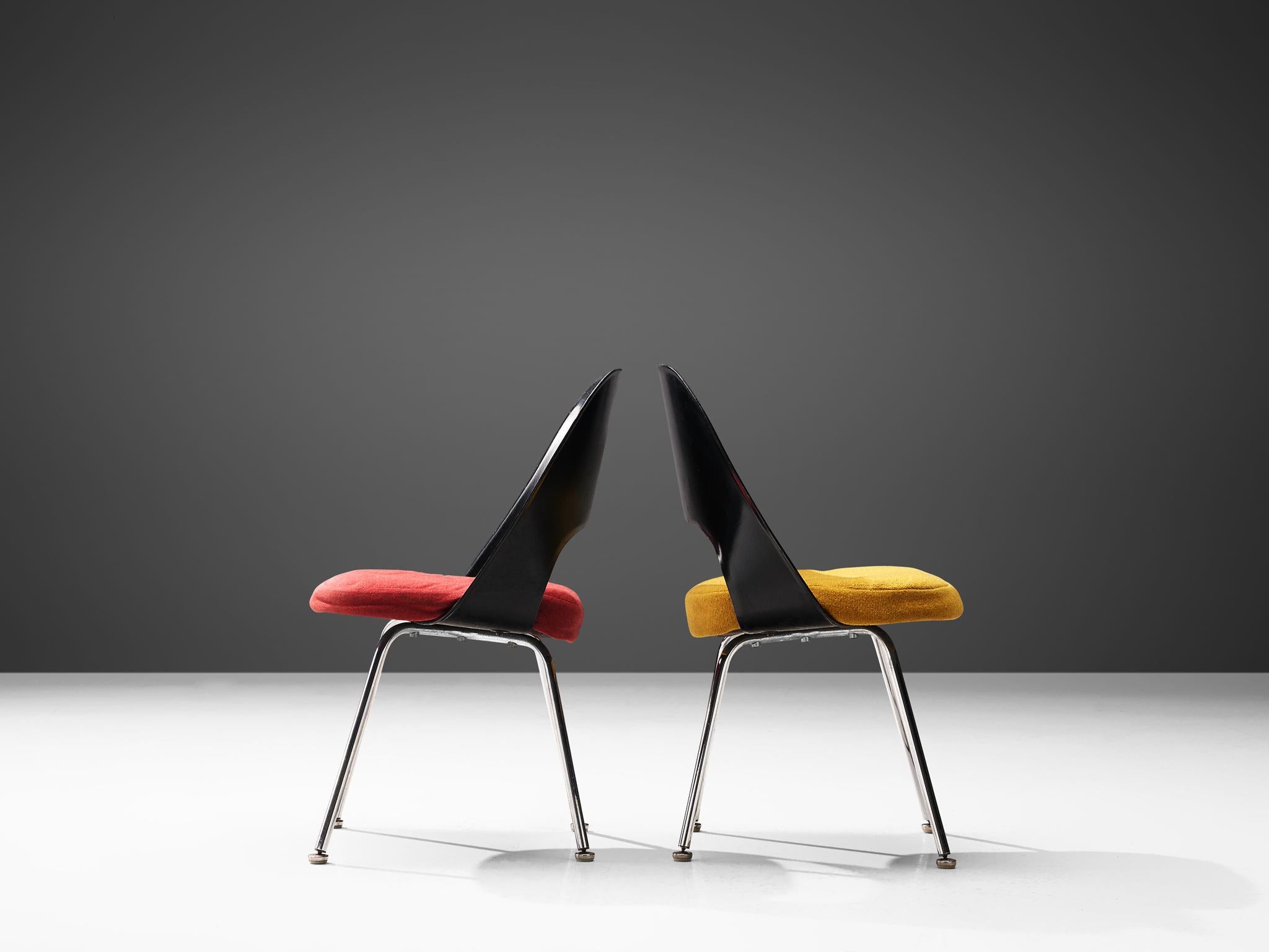 Ensemble de six chaises de salle à manger Eero Saarinen pour Knoll International  en vente 6