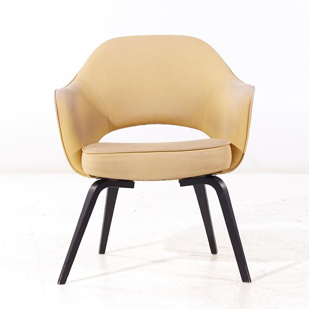Eero Saarinen für Knoll Mid Century Bugholz Executive Esszimmerstühle - Satz von 12 im Angebot 5