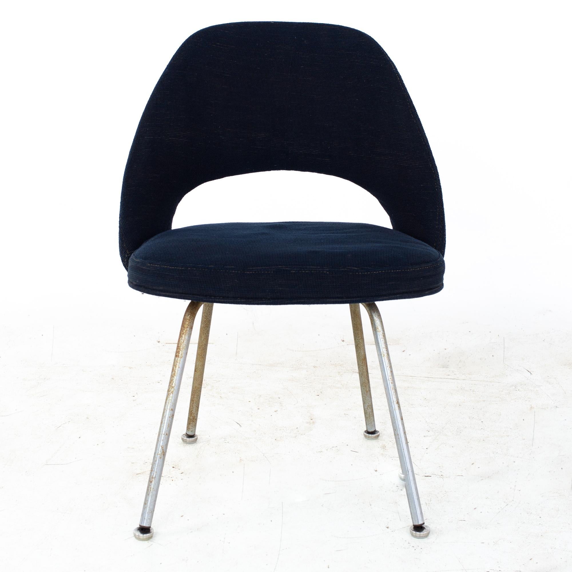 Eero Saarinen for Knoll Mid Century Executive Dining Chairs - Set of 6 4