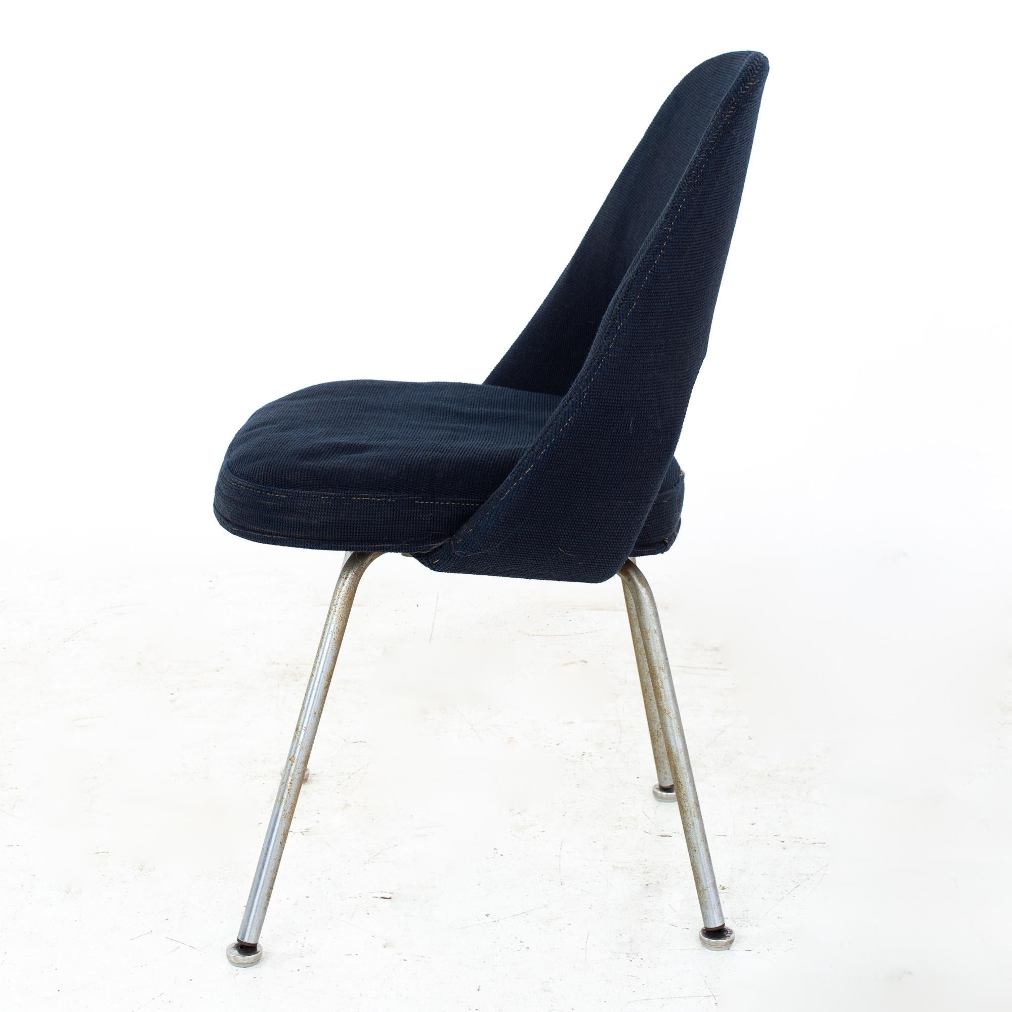 Eero Saarinen for Knoll Mid Century Executive Dining Chairs - Set of 6 8