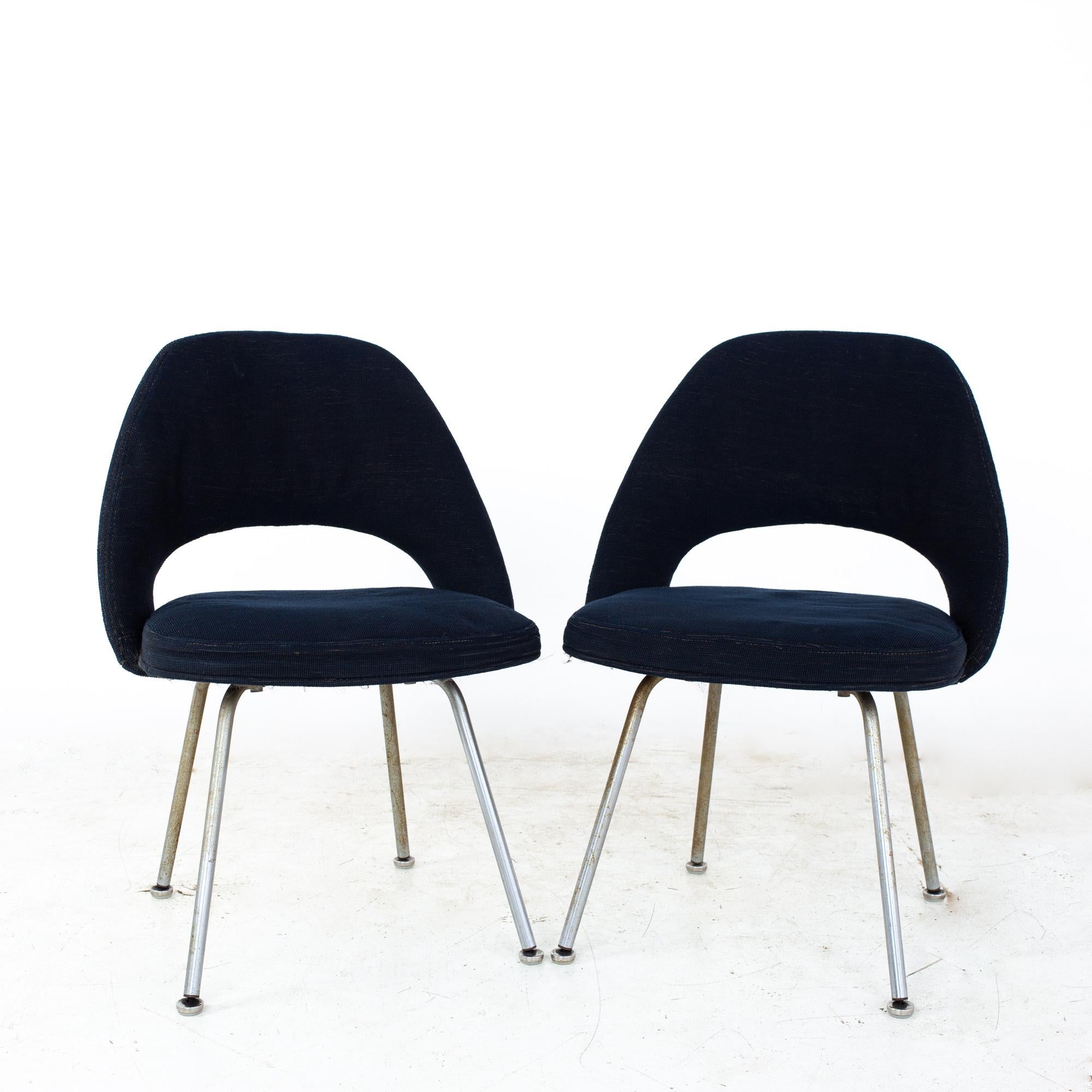 Eero Saarinen for Knoll Mid Century Executive Dining Chairs - Set of 6 1