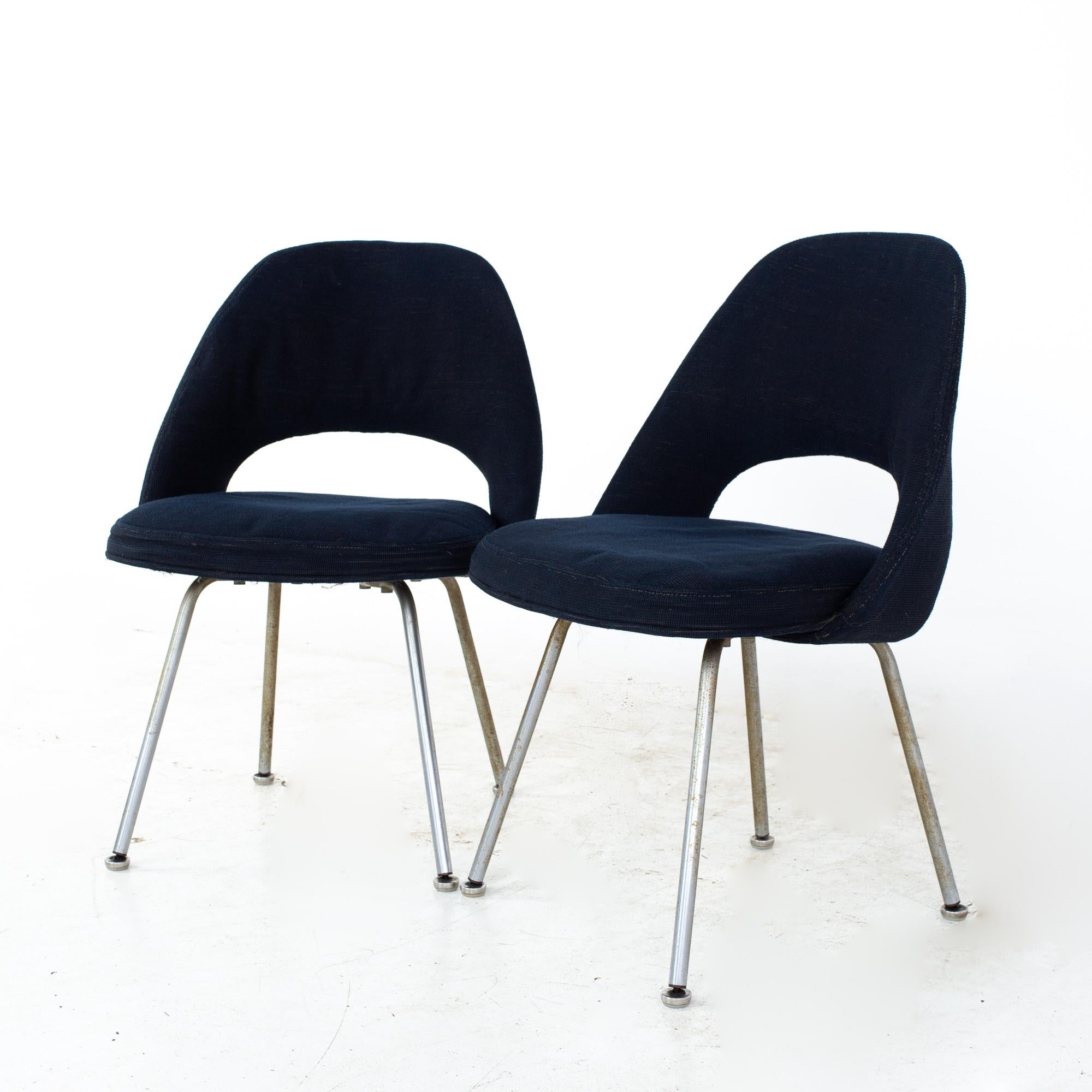 Eero Saarinen for Knoll Mid Century Executive Dining Chairs - Set of 6 2
