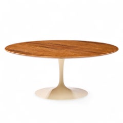 Eero Saarinen for Knoll Mid Century Rosewood Tulip Coffee Table