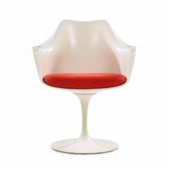 Eero Saarinen for Knoll Mid Century Tulip Armchair Dining Chair