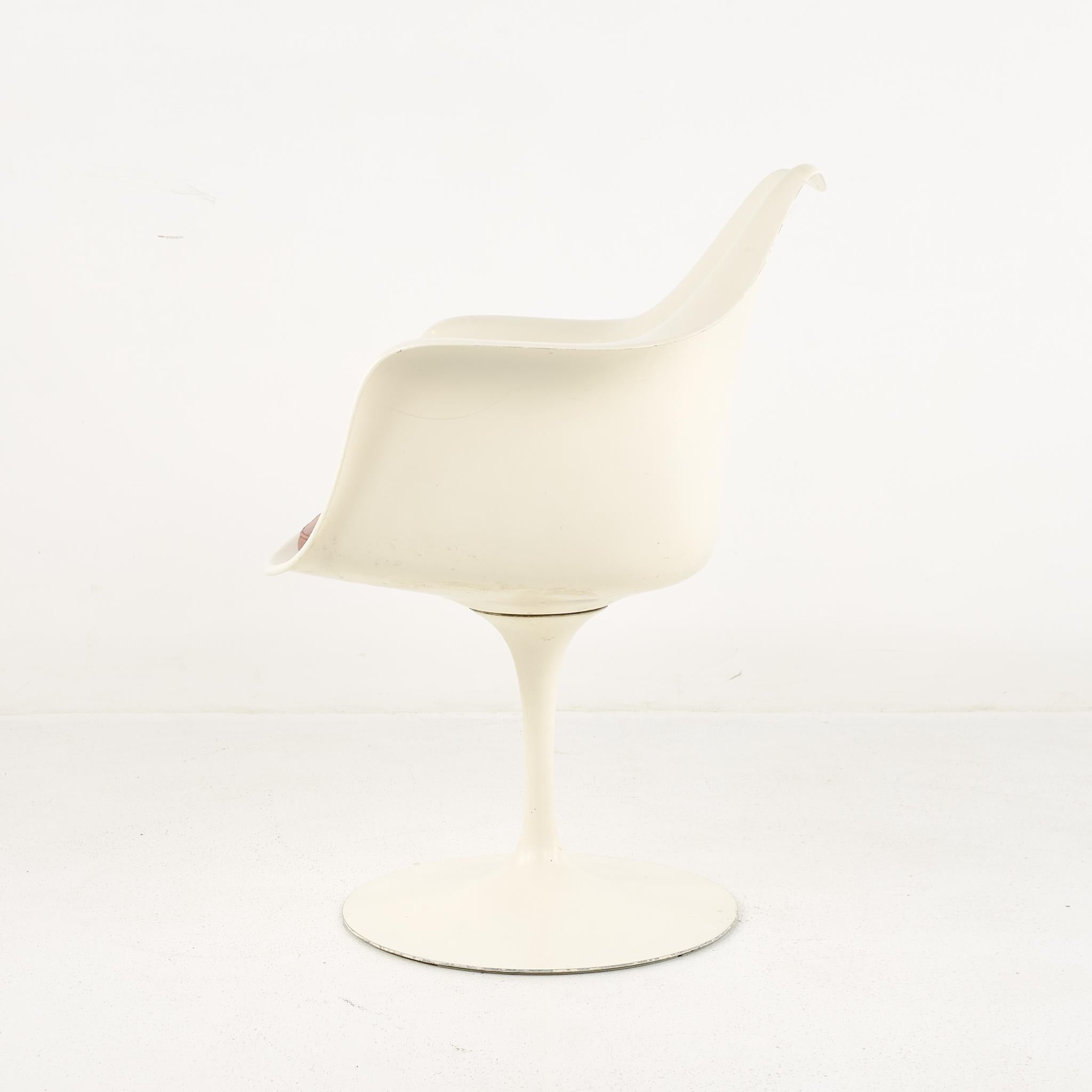 Eero Saarinen for Knoll Mid Century Tulip Chairs, Set of 4 2