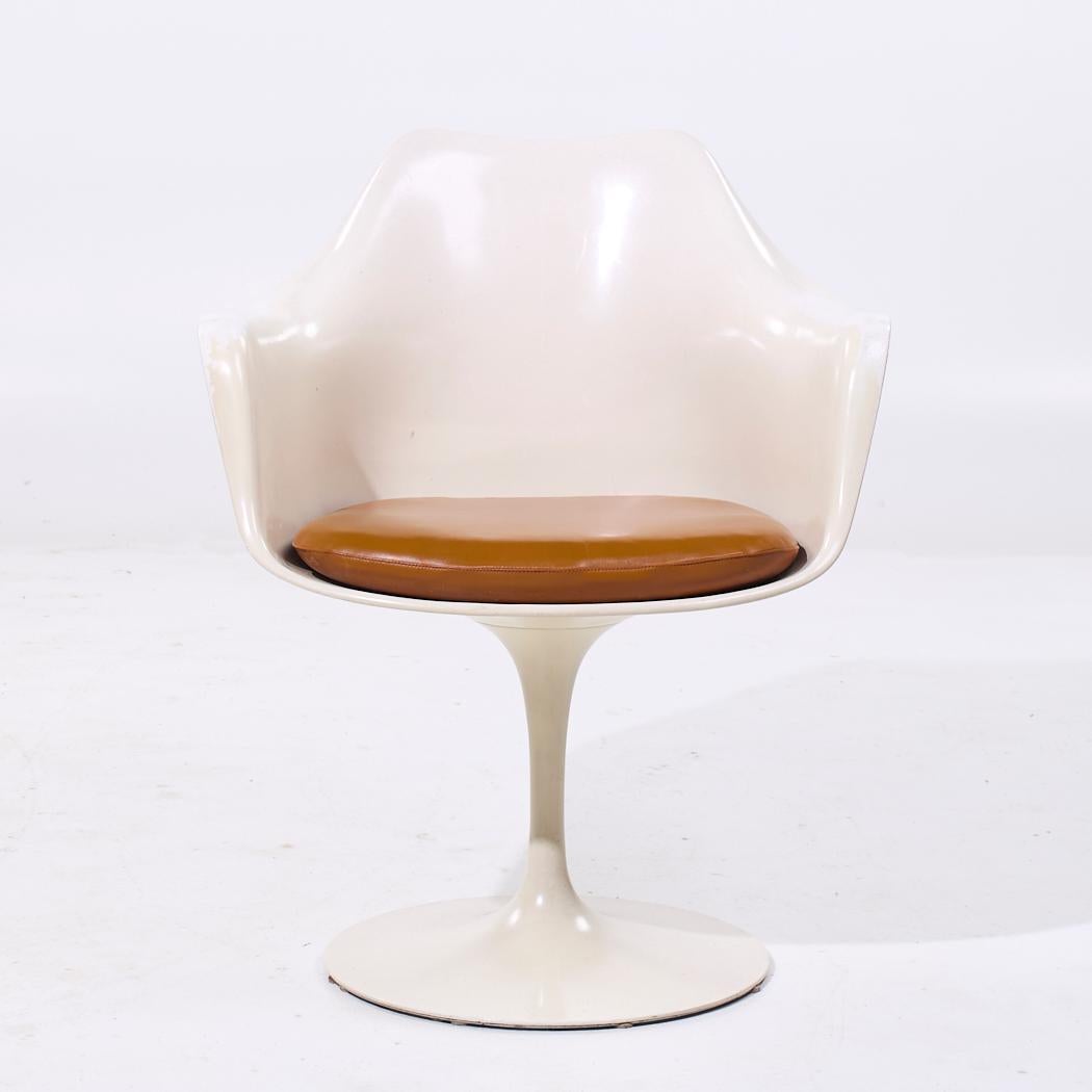 Eero Saarinen per Knoll Sedie da pranzo Tulip di metà secolo - Set di 6 in vendita 5