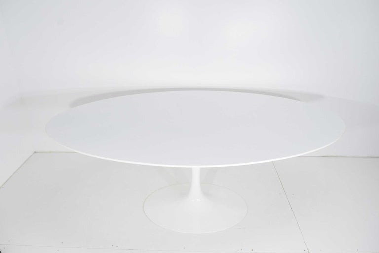 Contemporary Eero Saarinen for Knoll Oval Tulip Table