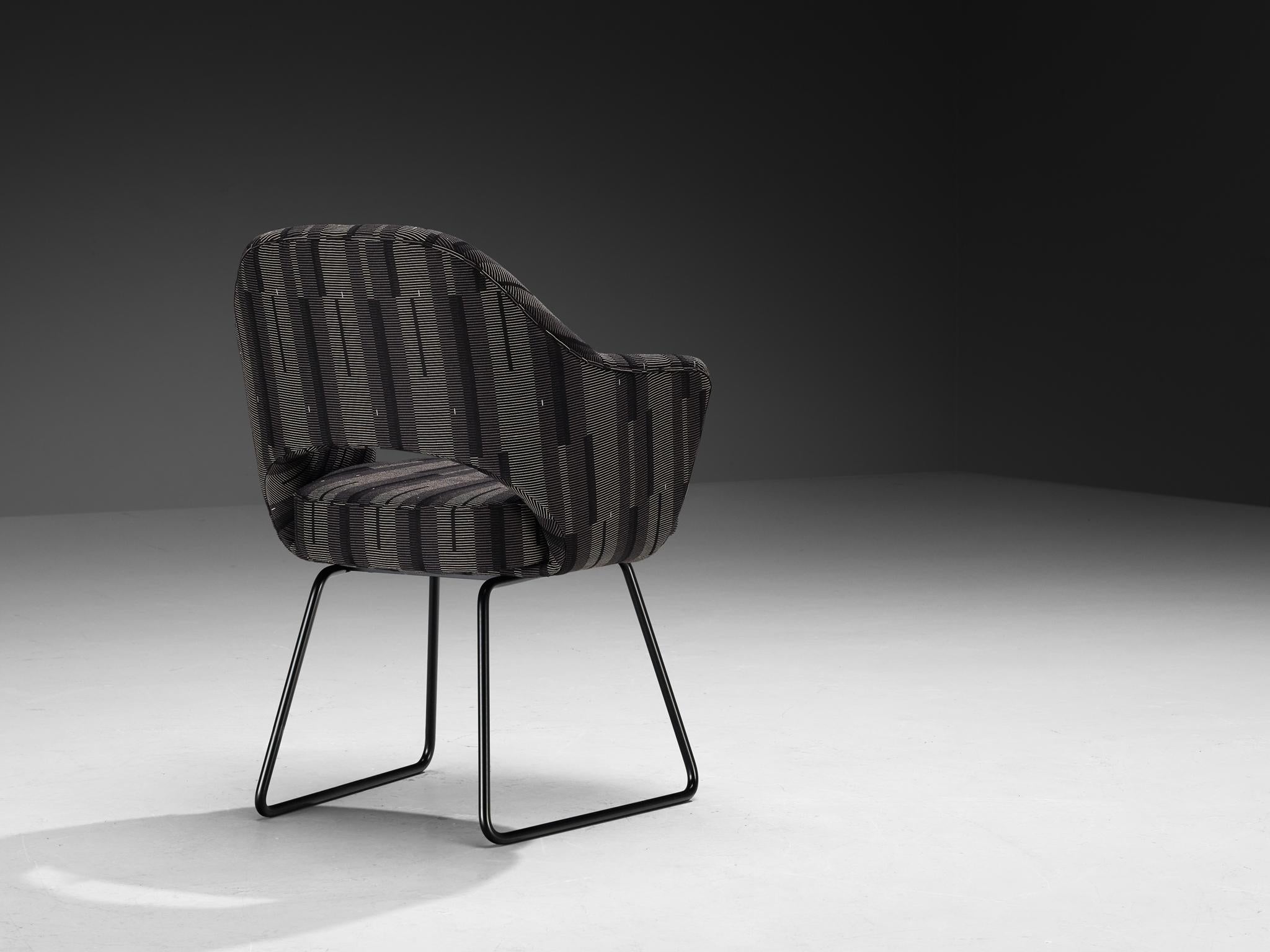 Scandinave moderne Eero Saarinen pour Knoll Paire de fauteuils 