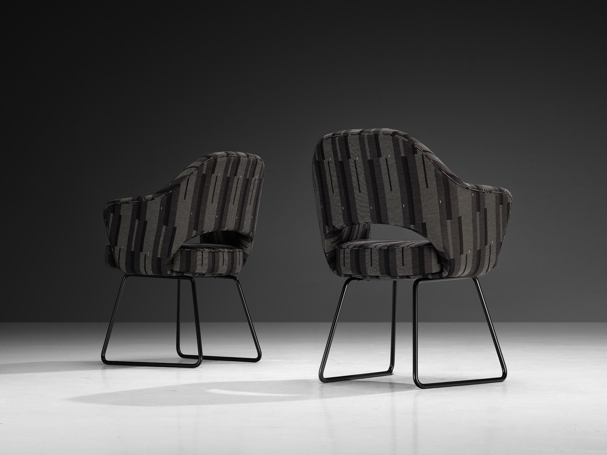 Milieu du XXe siècle Eero Saarinen pour Knoll Paire de fauteuils 