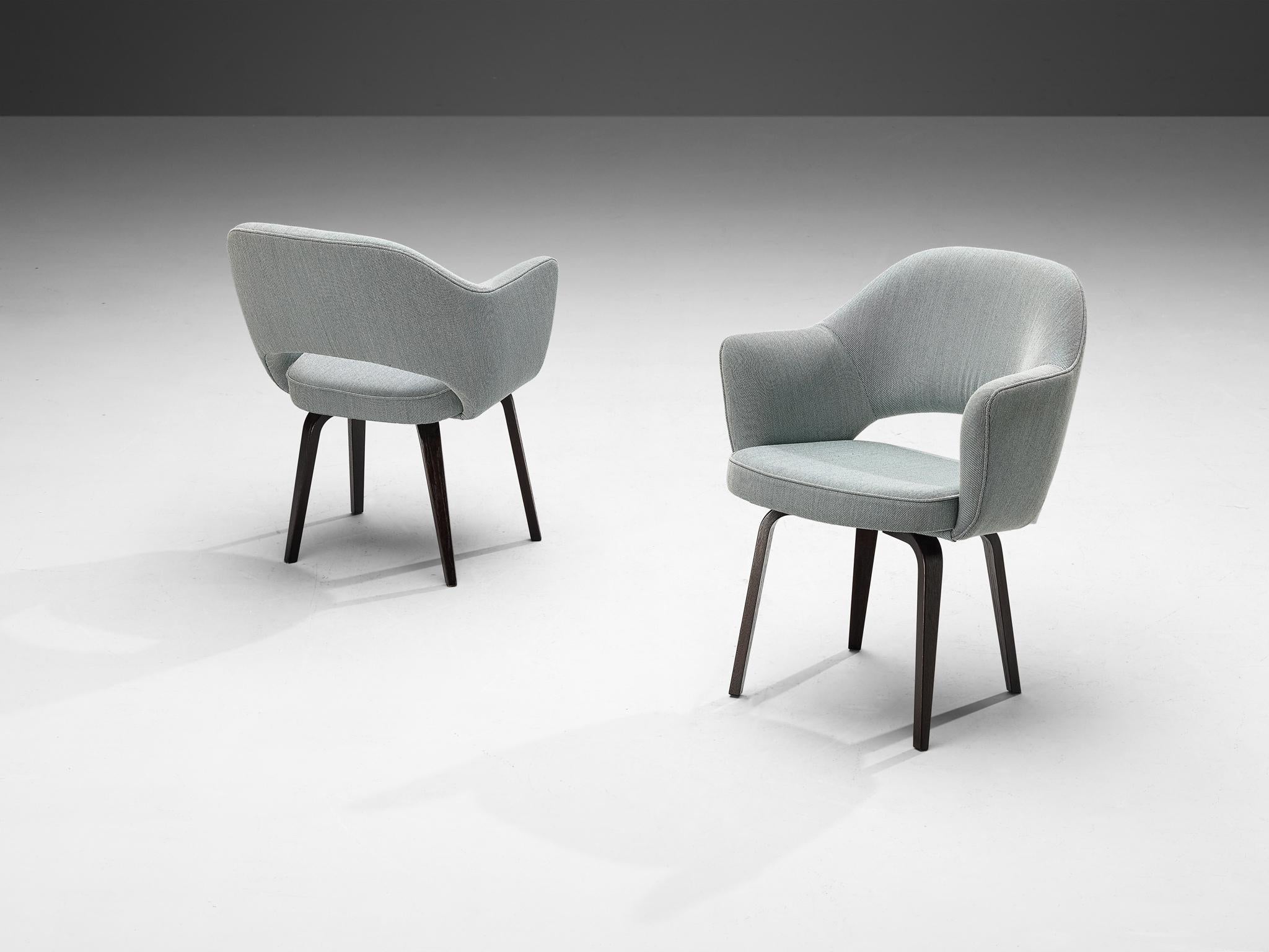 Mid-Century Modern Paire de chaises de conférence Eero Saarinen pour Knoll  en vente