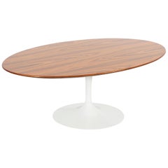 Eero Saarinen für Knoll: Rosenholz-Couchtisch, 50. Jahrestag