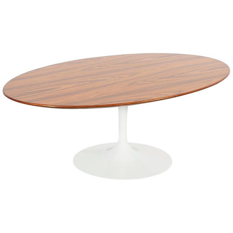 Eero Saarinen For Knoll Rosewood Coffee Table 50th Anniversary Edition For Sale At 1stdibs