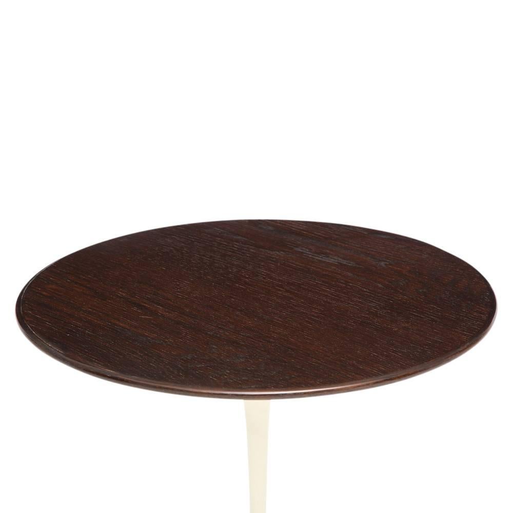 Saarinen Side Table Knoll Wood Signed In Good Condition In New York, NY
