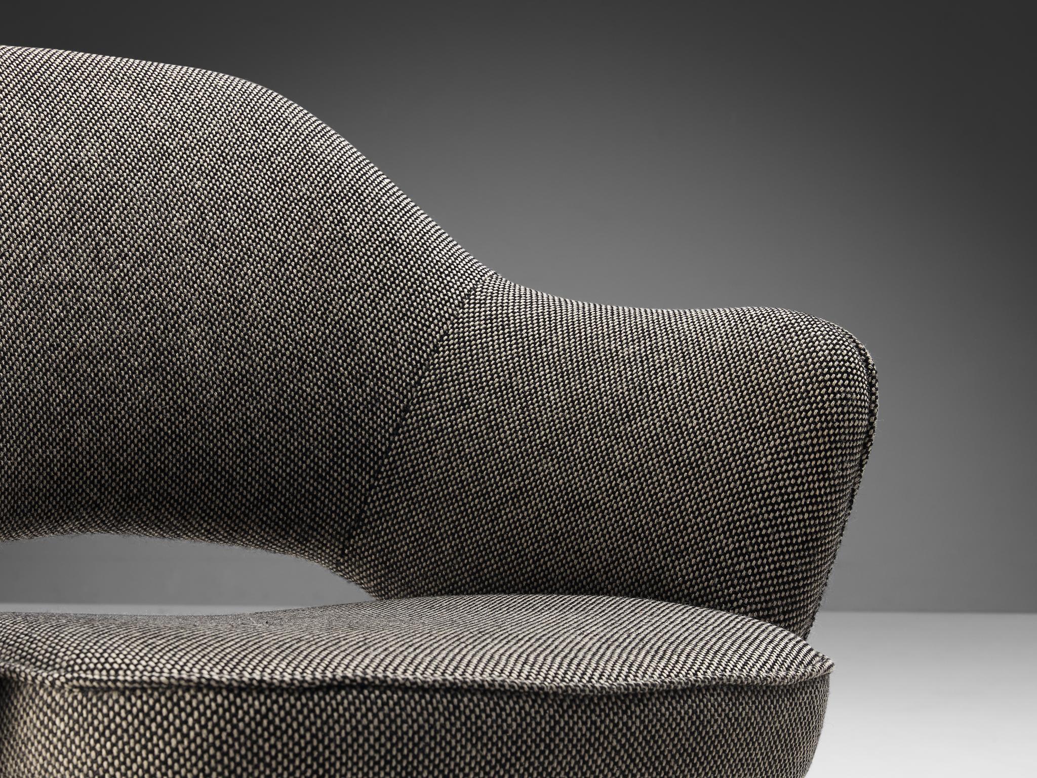 Metal Eero Saarinen for Knoll Set of Twelve ‘Conference’ Armchairs of UNESCO Paris  For Sale