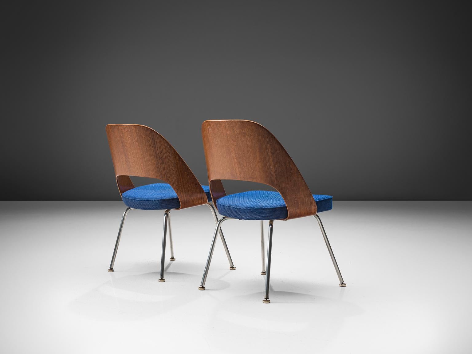 Eero Saarinen for Knoll Set of Six Dining Chairs In Good Condition In Waalwijk, NL