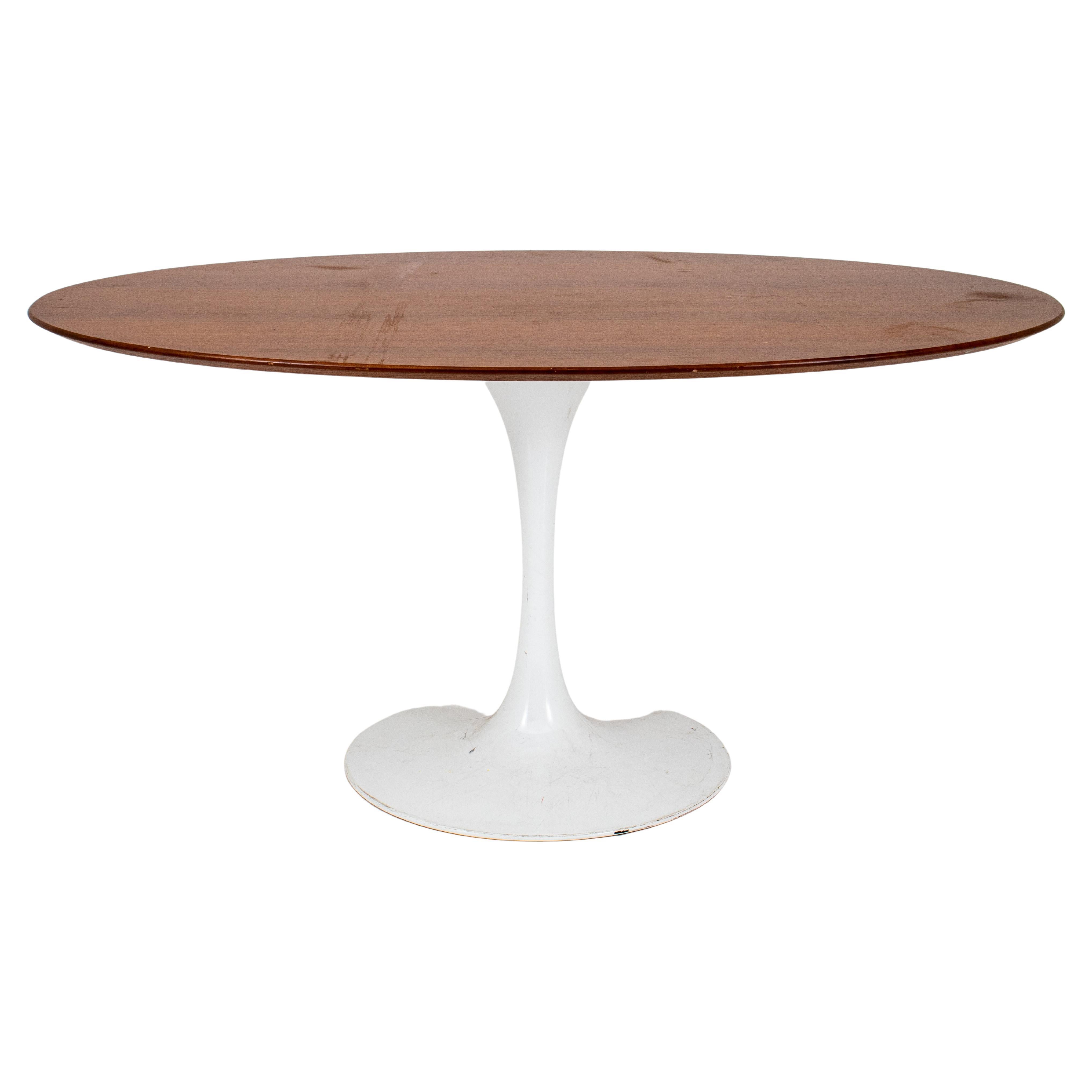 Eero Saarinen 60 inch Marble Tulip Dining Table for Knoll at 1stDibs
