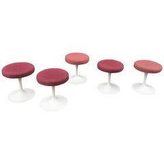 Vintage Eero Saarinen for Knoll Swivel Tulip Stools