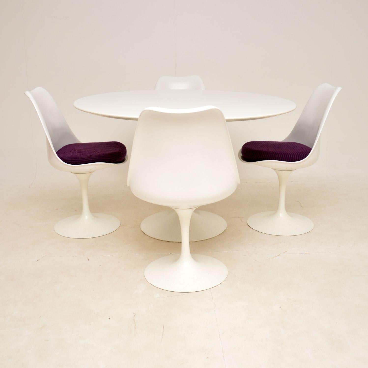 tulip chair and table set