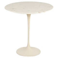 Eero Saarinen for Knoll “Tulip” Side Table, c.1960 – Early Carrara Marble Top