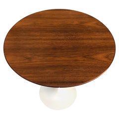 Used Eero Saarinen for Knoll Walnut Tulip Side Table