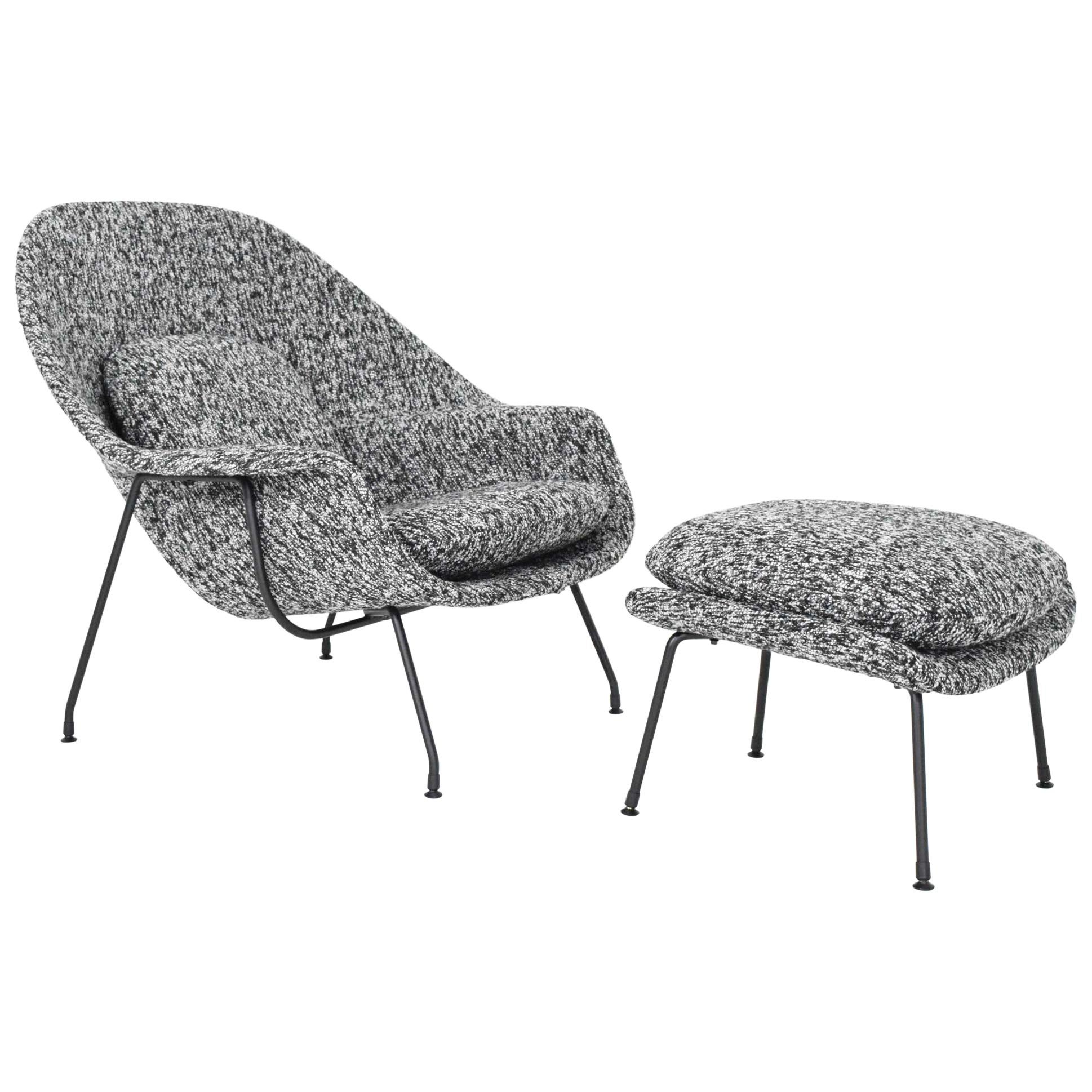 Eero Saarinen for Knoll Womb Chair and Ottoman