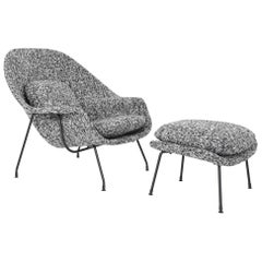 Eero Saarinen for Knoll Womb Chair and Ottoman