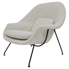 Eero Saarinen for Knoll Womb Chair is Pierre Frey Boucle
