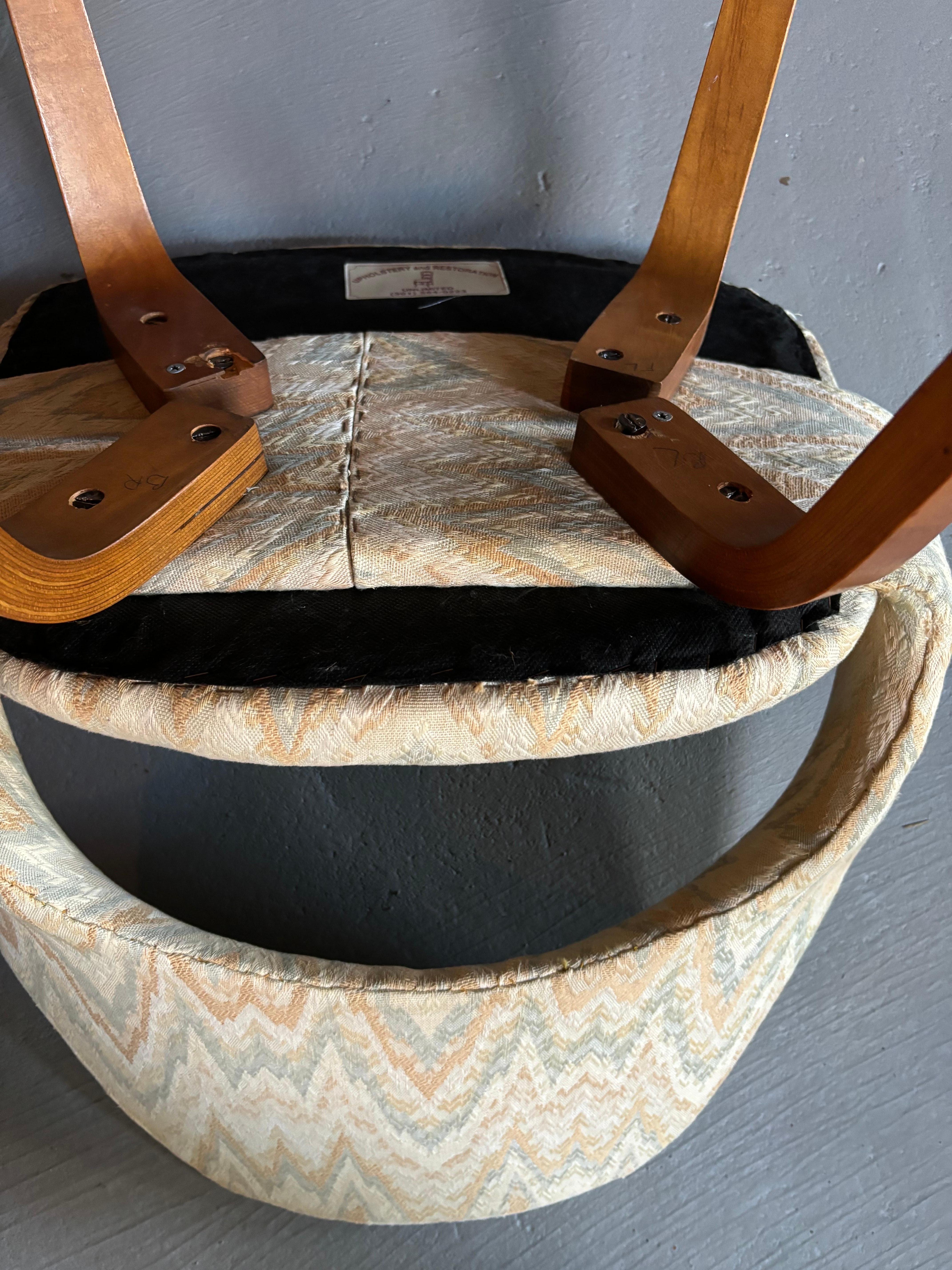 Mid-20th Century Eero Saarinen for Knoll Wood leg Executive Chair /1 available! For Sale