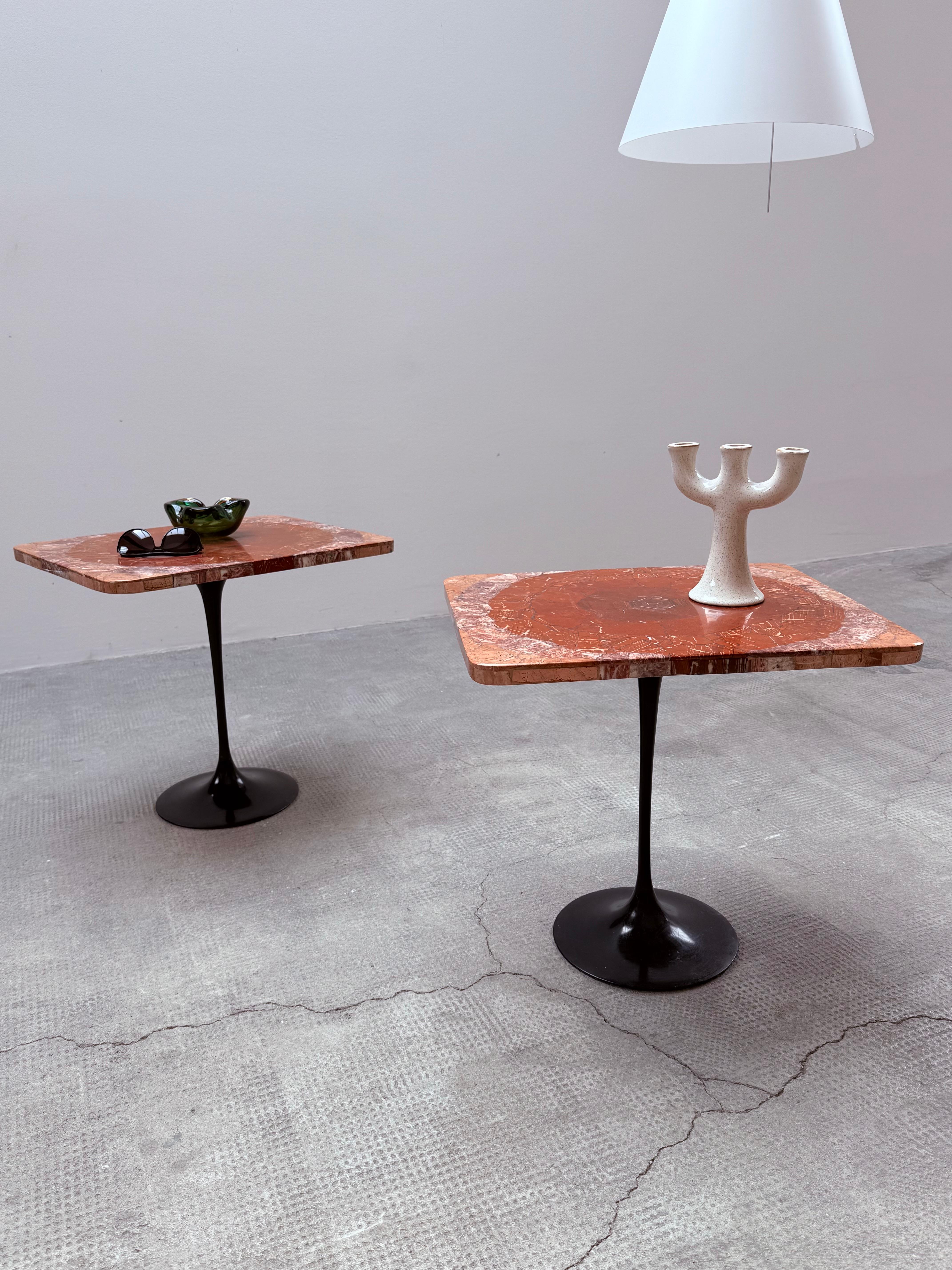 Eero Saarinen für Knoll International Tulip Beistelltisch Tisch 1950er en vente 1