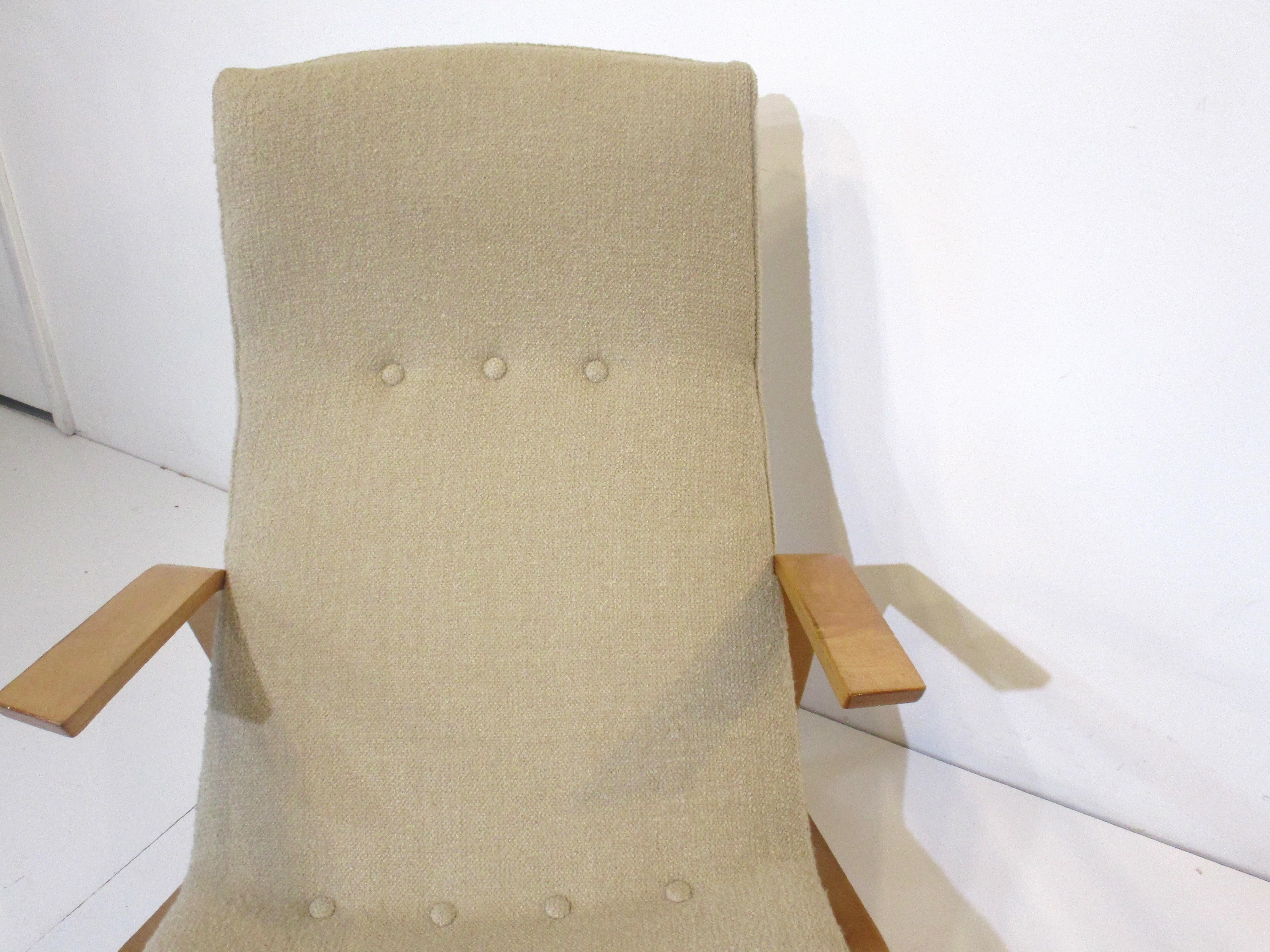 Upholstery Eero Saarinen Grasshopper Chair for Knoll 'A'