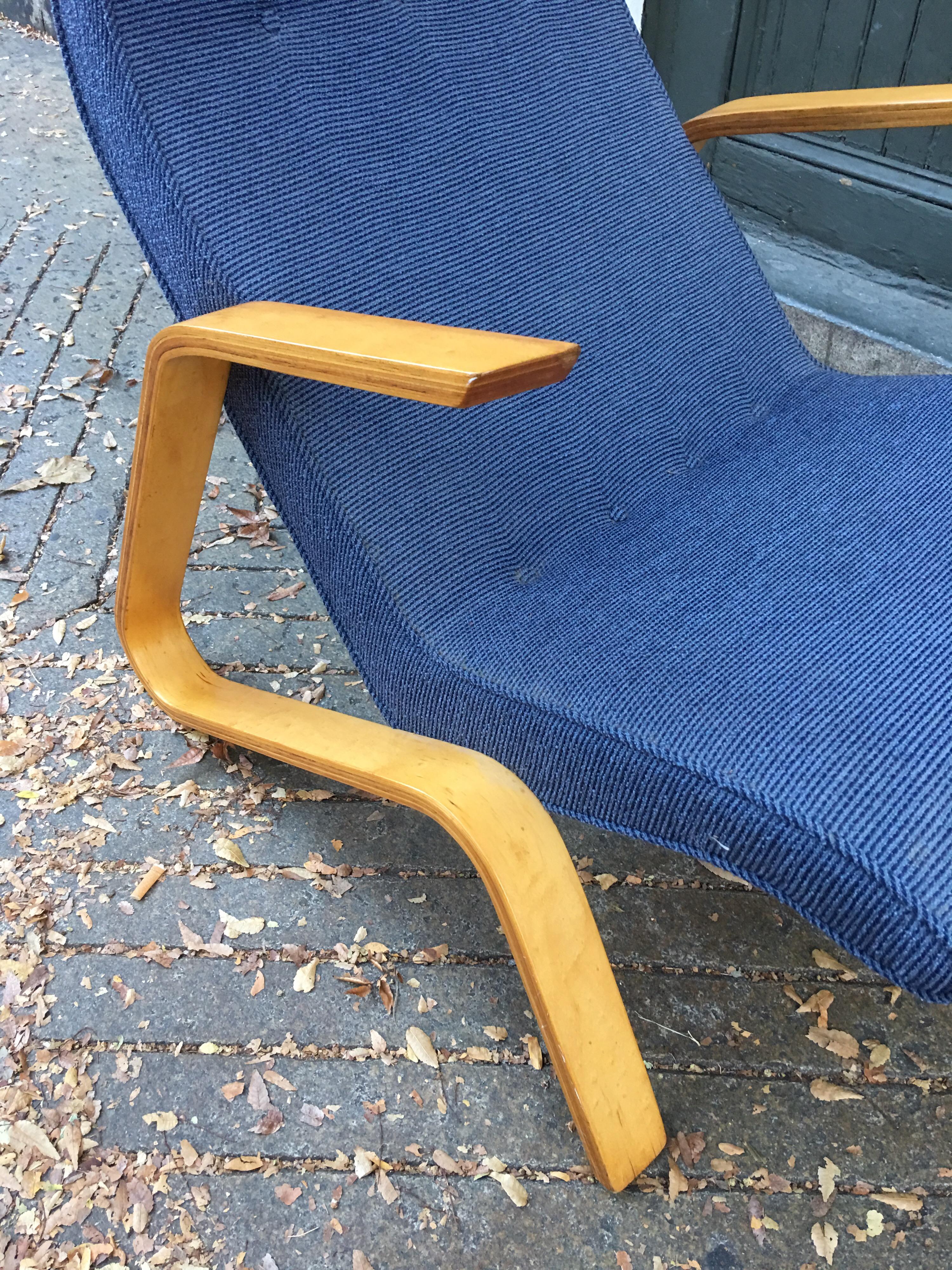 Mid-Century Modern Eero Saarinen Grasshopper Chair for Knoll