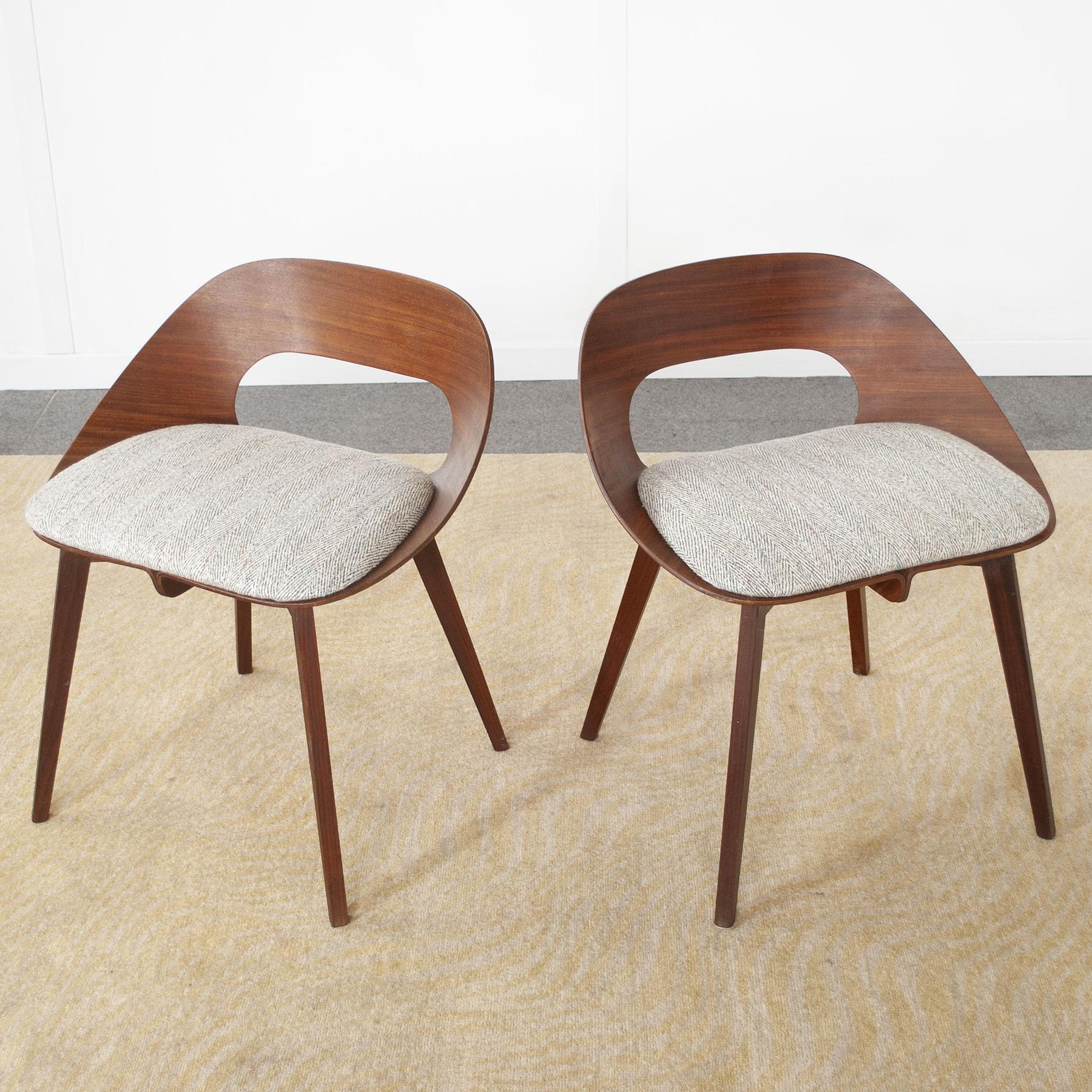 Eero saarinen in the style set of two chairs mid fifties 2