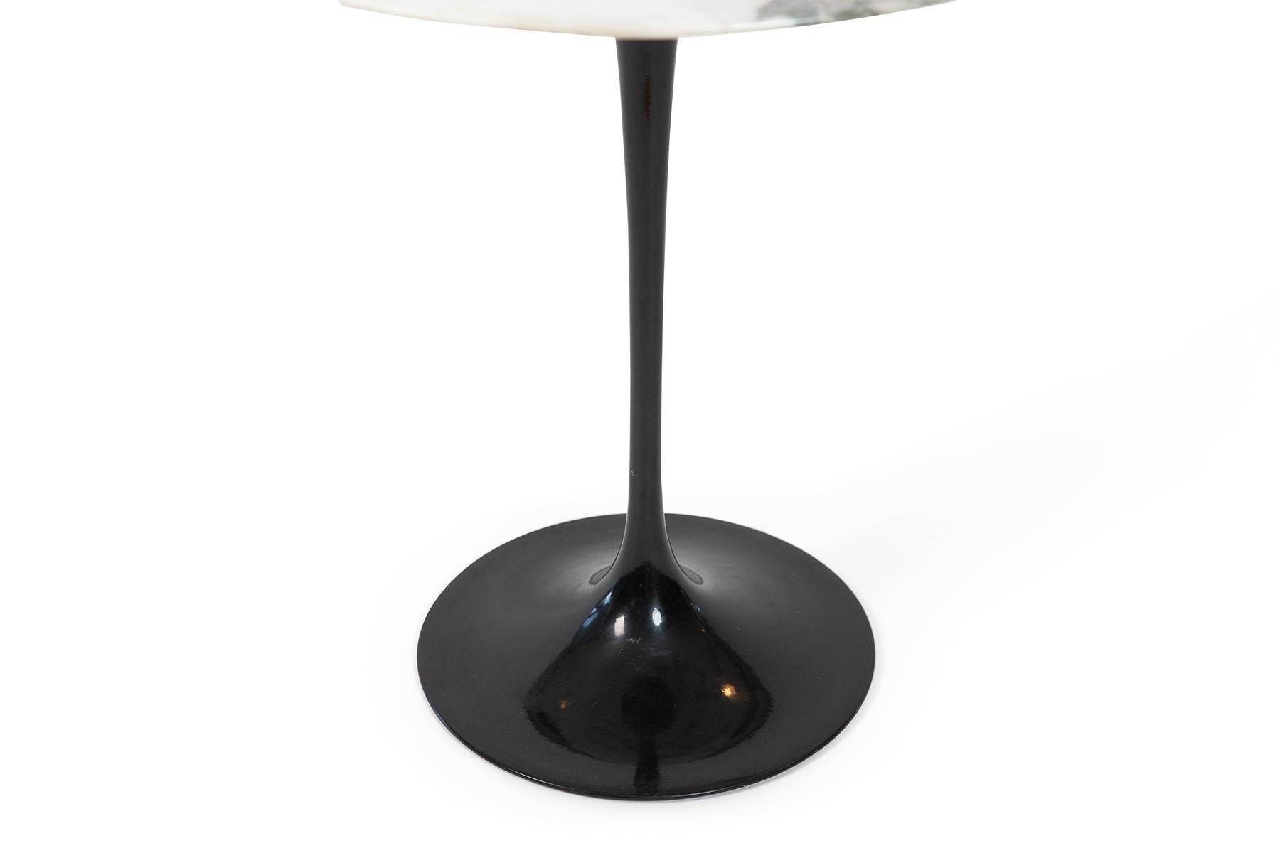 North American Eero Saarinen Knoll Calacatta Marble Side Table