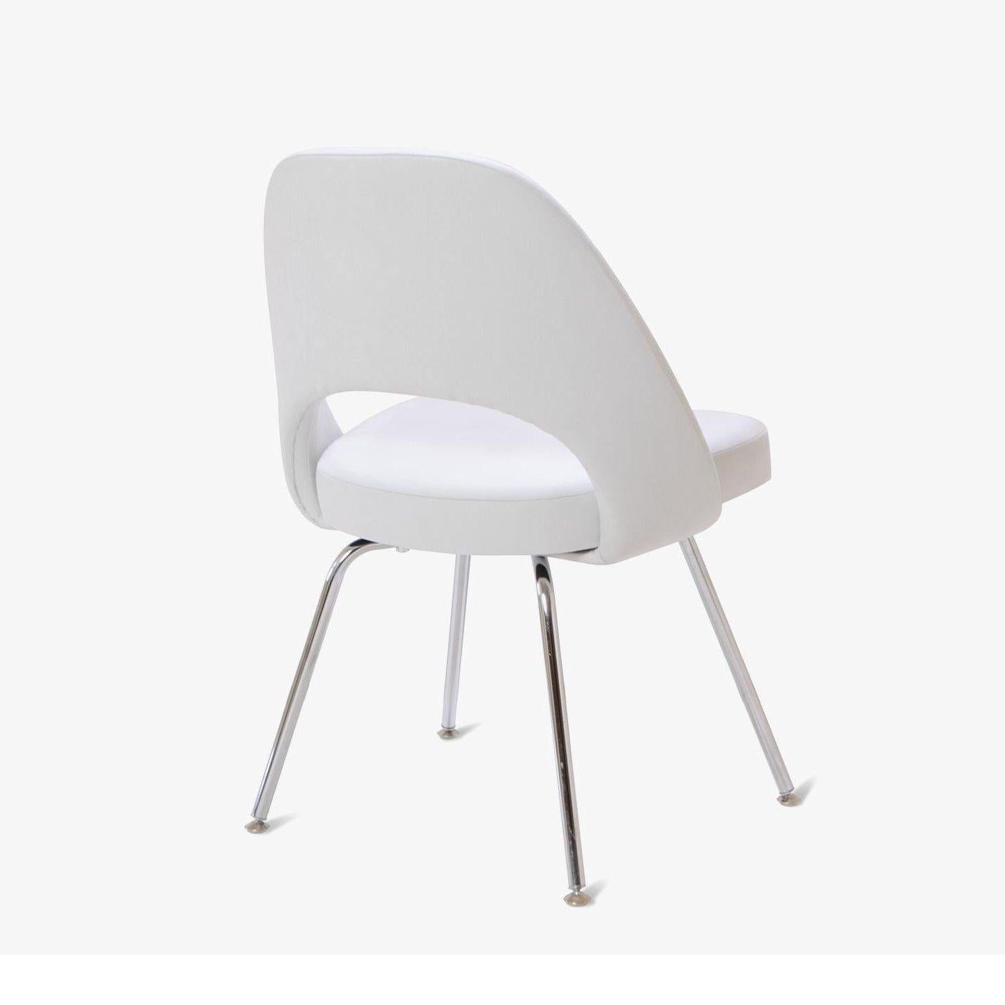 Eero Saarinen Knoll Chefsessel/Armlehnen mit röhrenförmigen Beinen, 4er-Set (amerikanisch) im Angebot