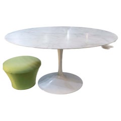 Eero SAARINEN Knoll International “Tulip” Calacatta Table 137 cm
