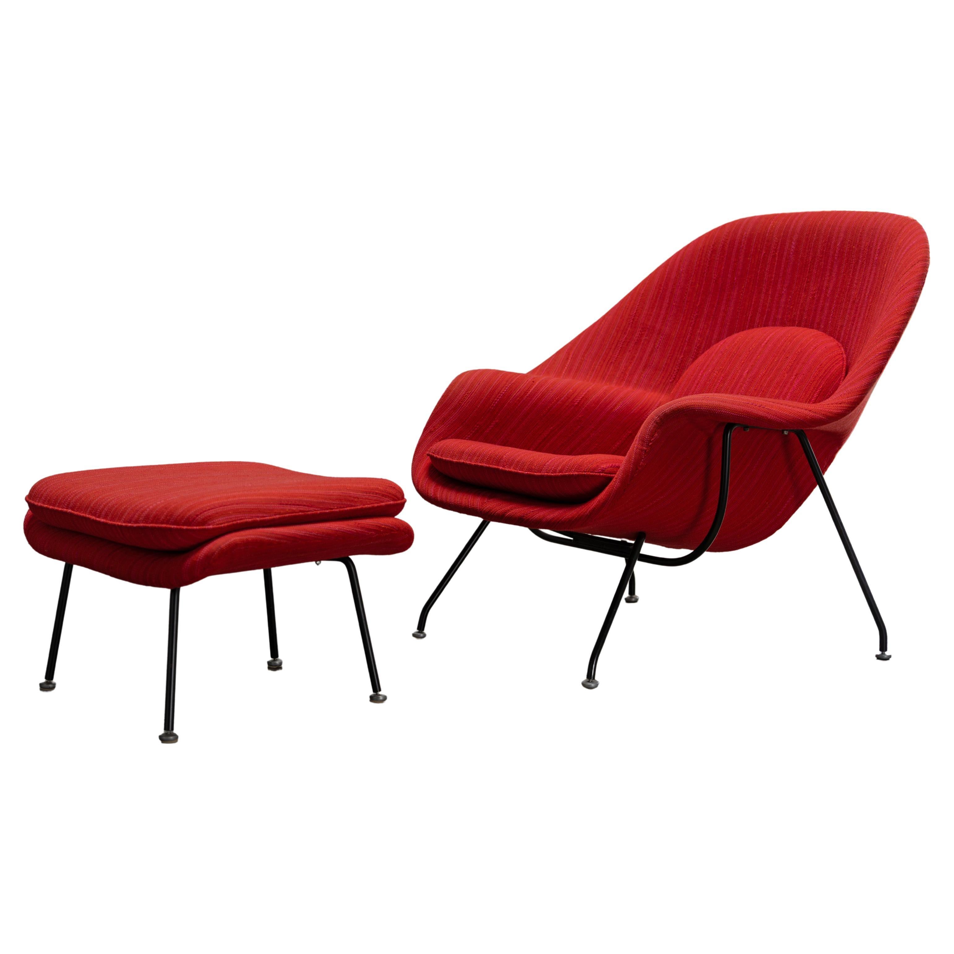 Eero Saarinen - Lounge Sessel "Womb" Knoll International, 1960er