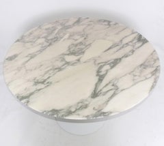 Eero Saarinen Marble Top Dining Table for Knoll circa 1970s